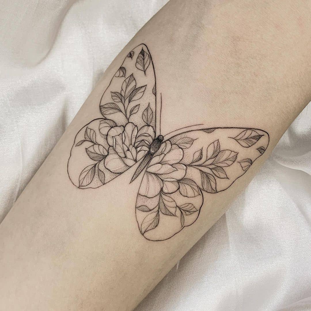 Butterfly Tattoo Ideas 22