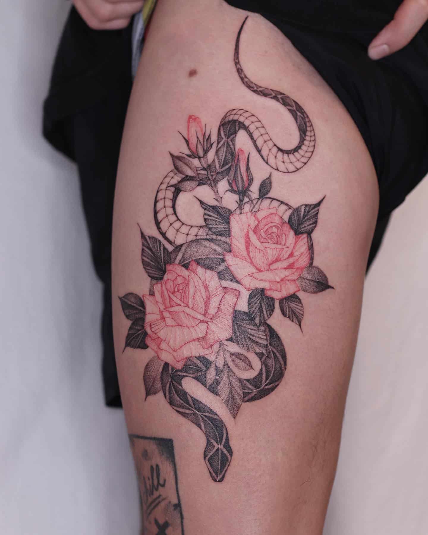 Rose Tattoo Ideas 5