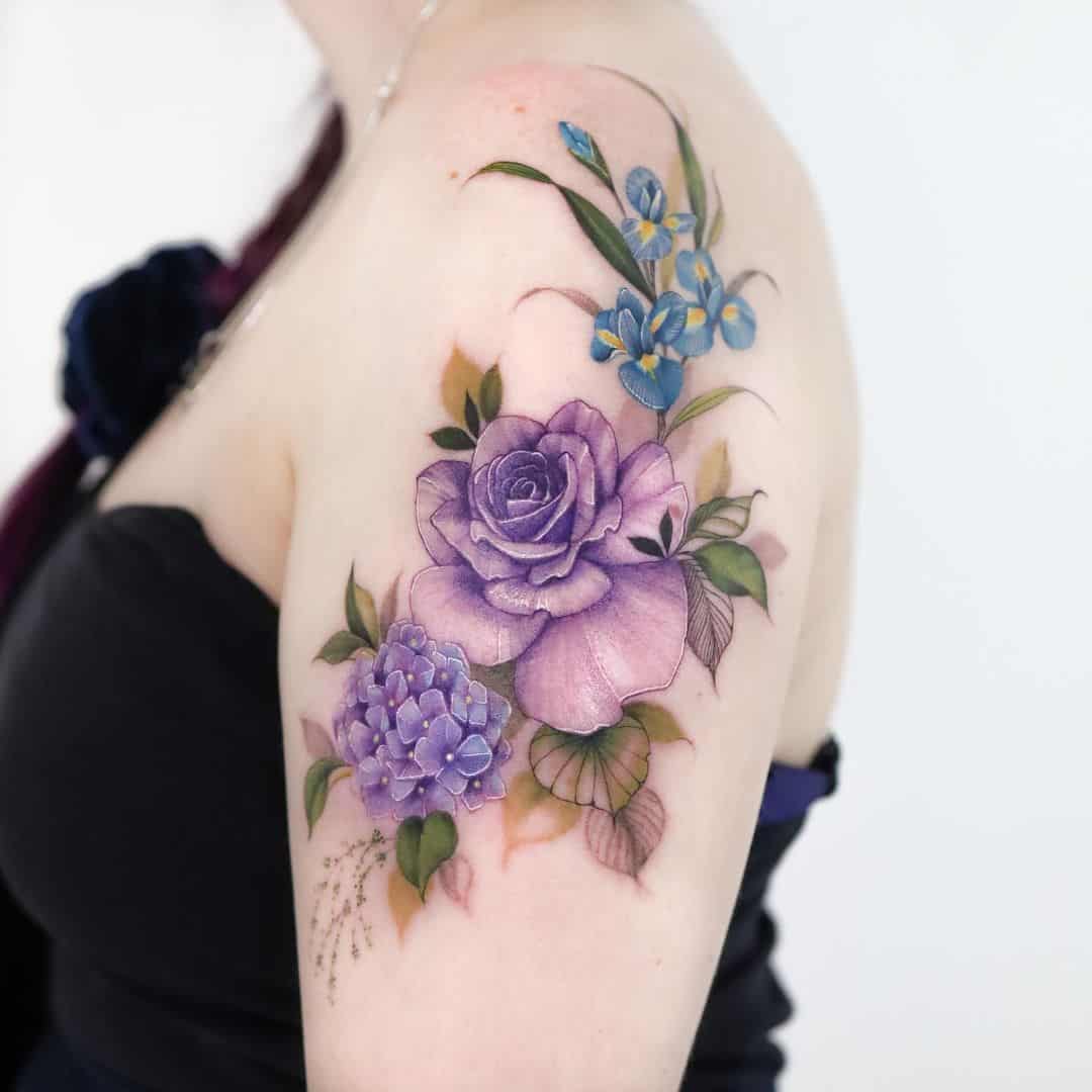 Rose Tattoo Ideas 30