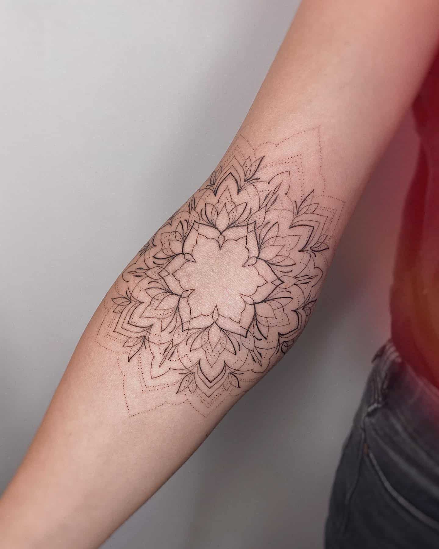 Mandala Tattoo Ideas 31