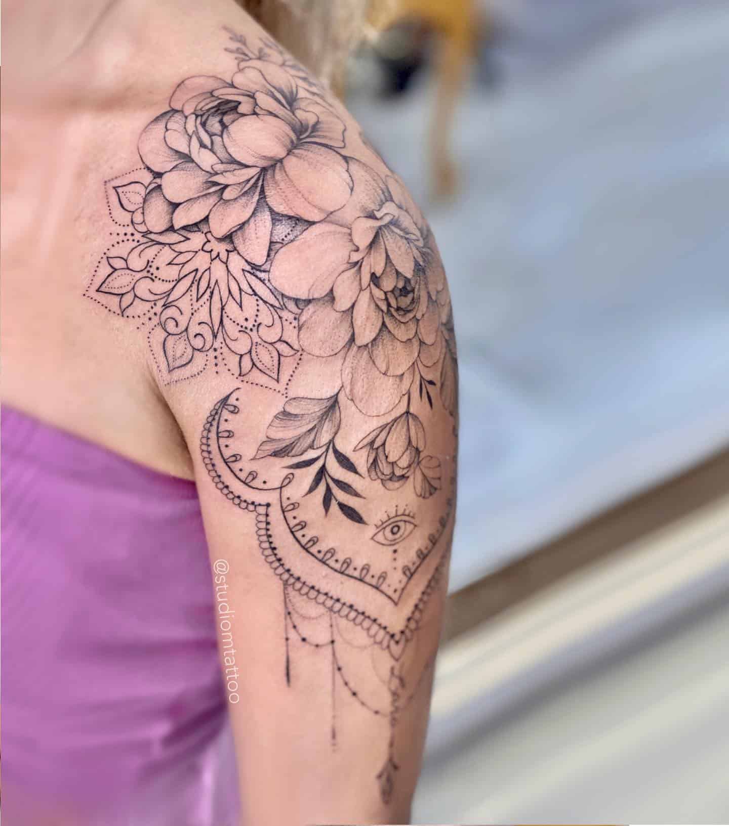 Mandala Tattoo Ideas 37