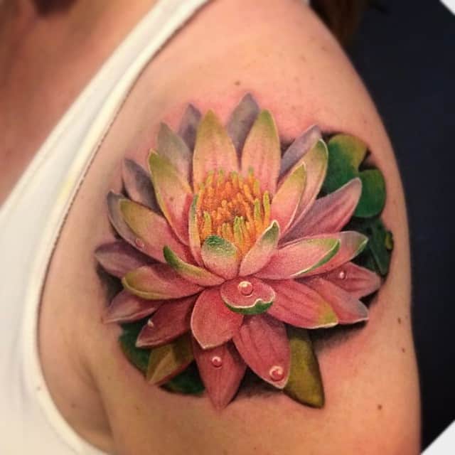 Lotus Tattoo Ideas 19