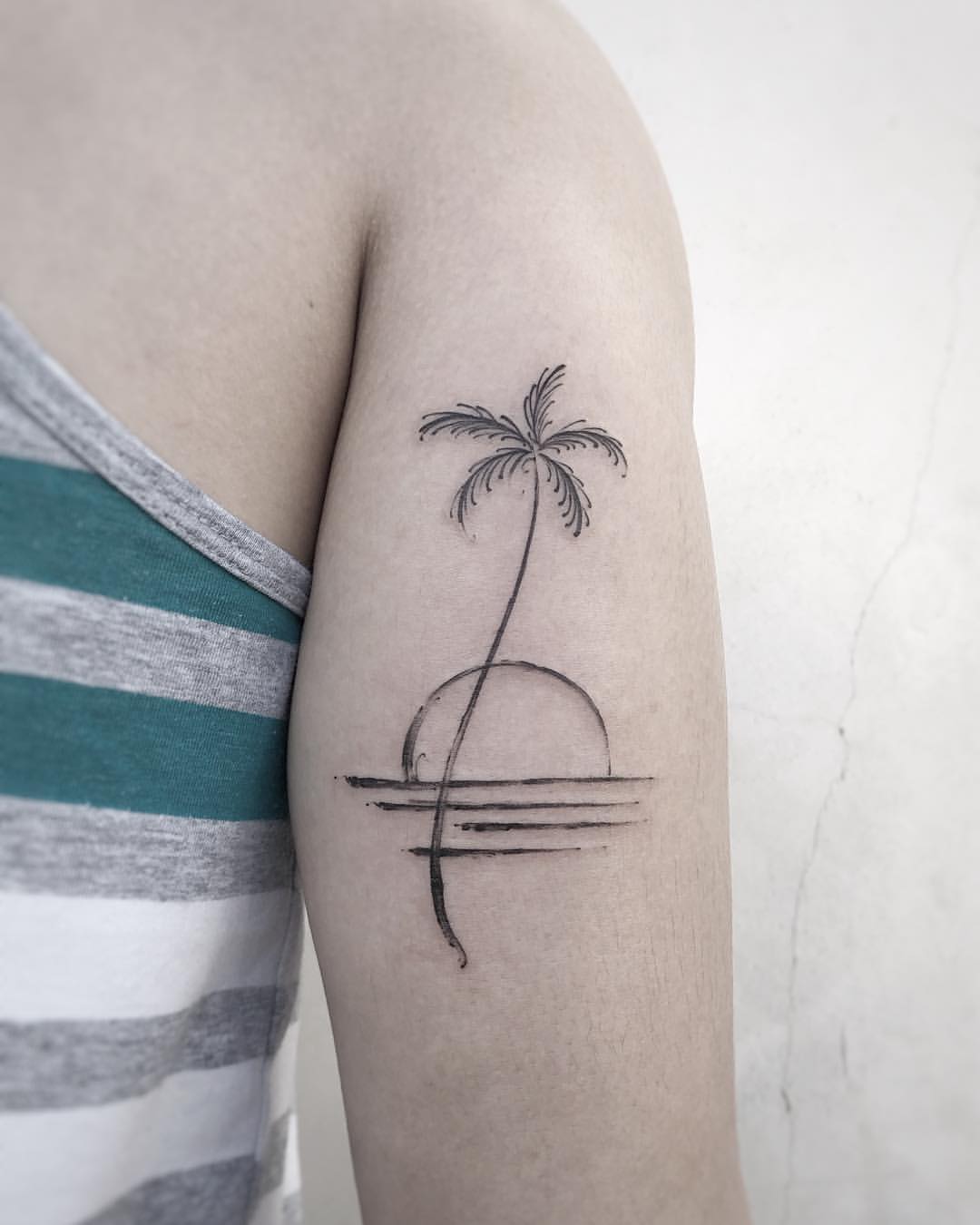 Palm Tree Tattoo Ideas 31