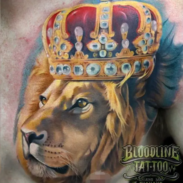 Lion Tattoo Ideas 8
