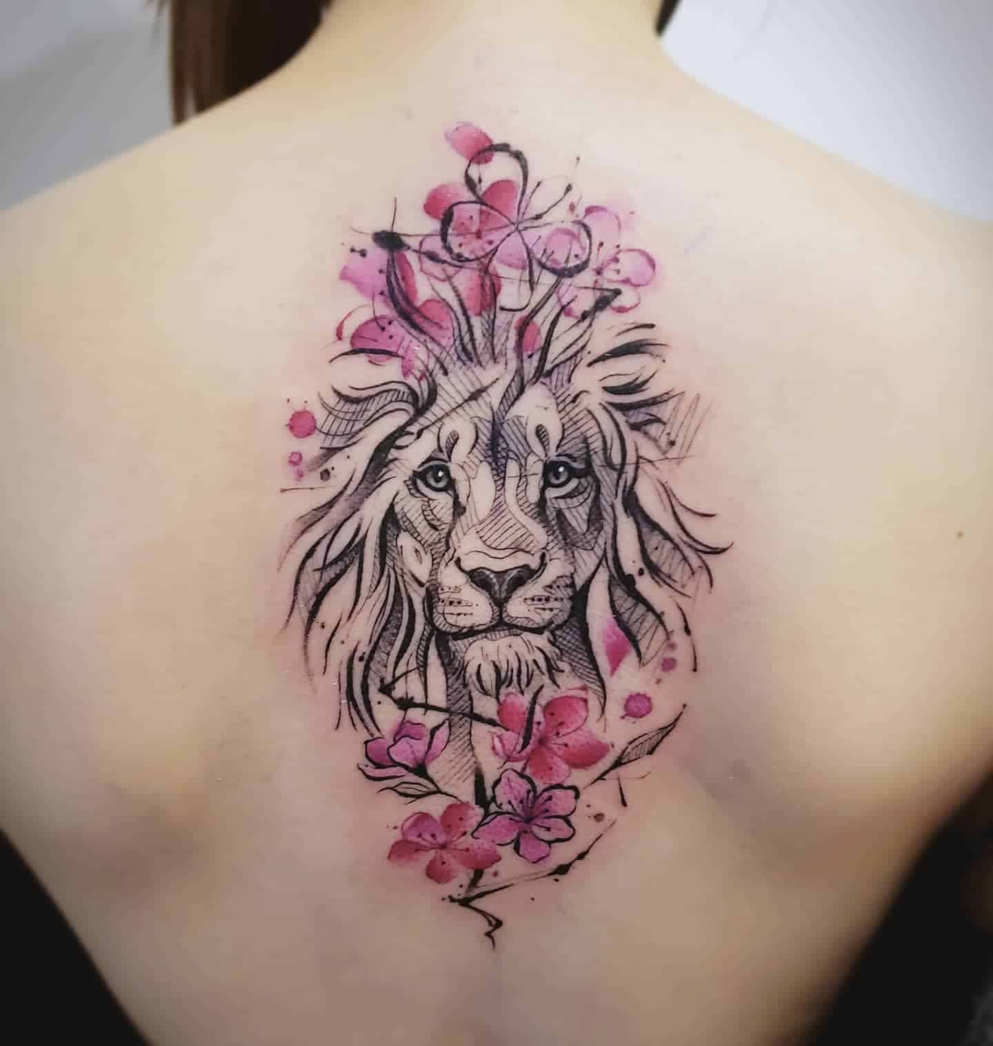 Lion Tattoo Ideas 11