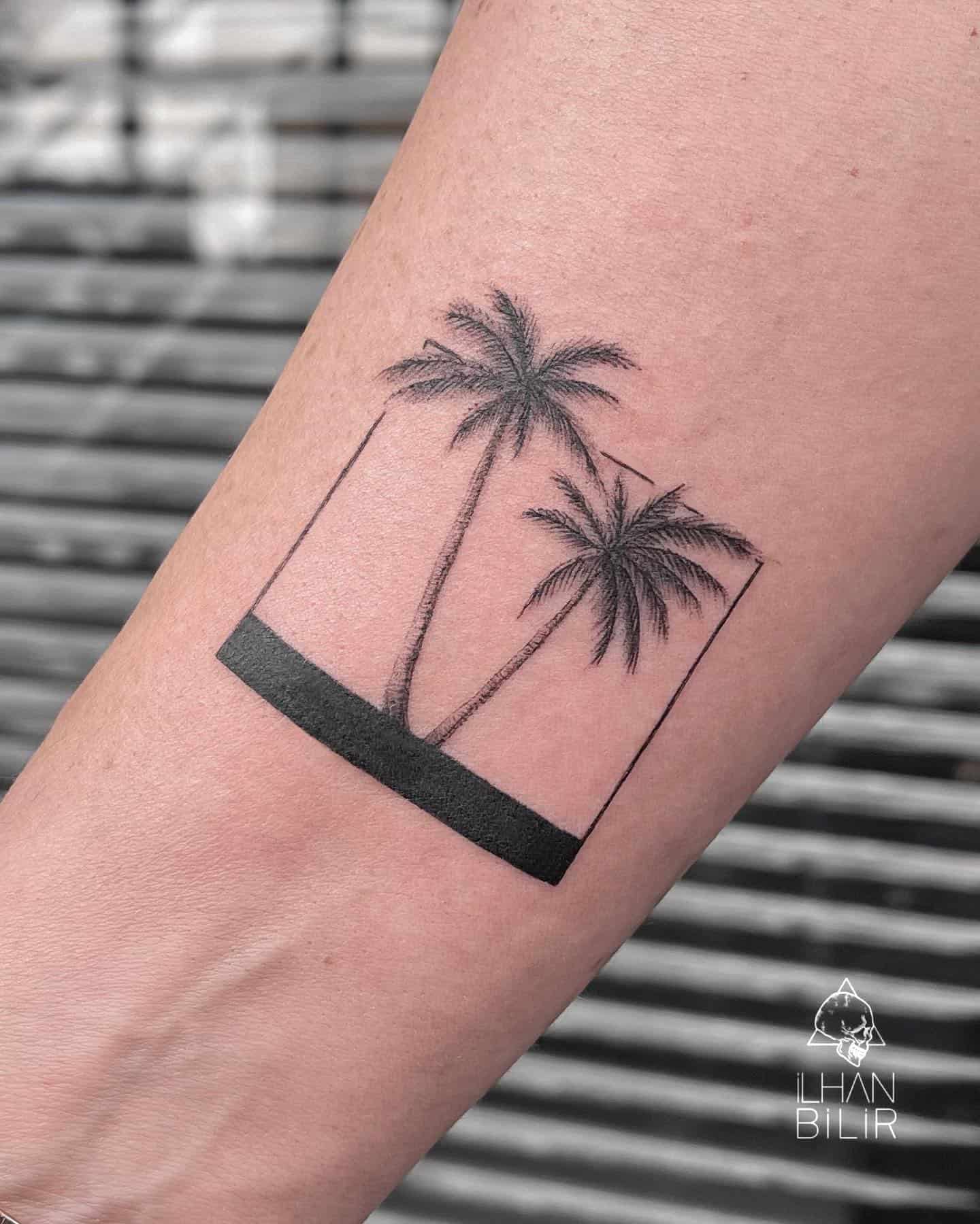 Palm Tree Tattoo Ideas 12