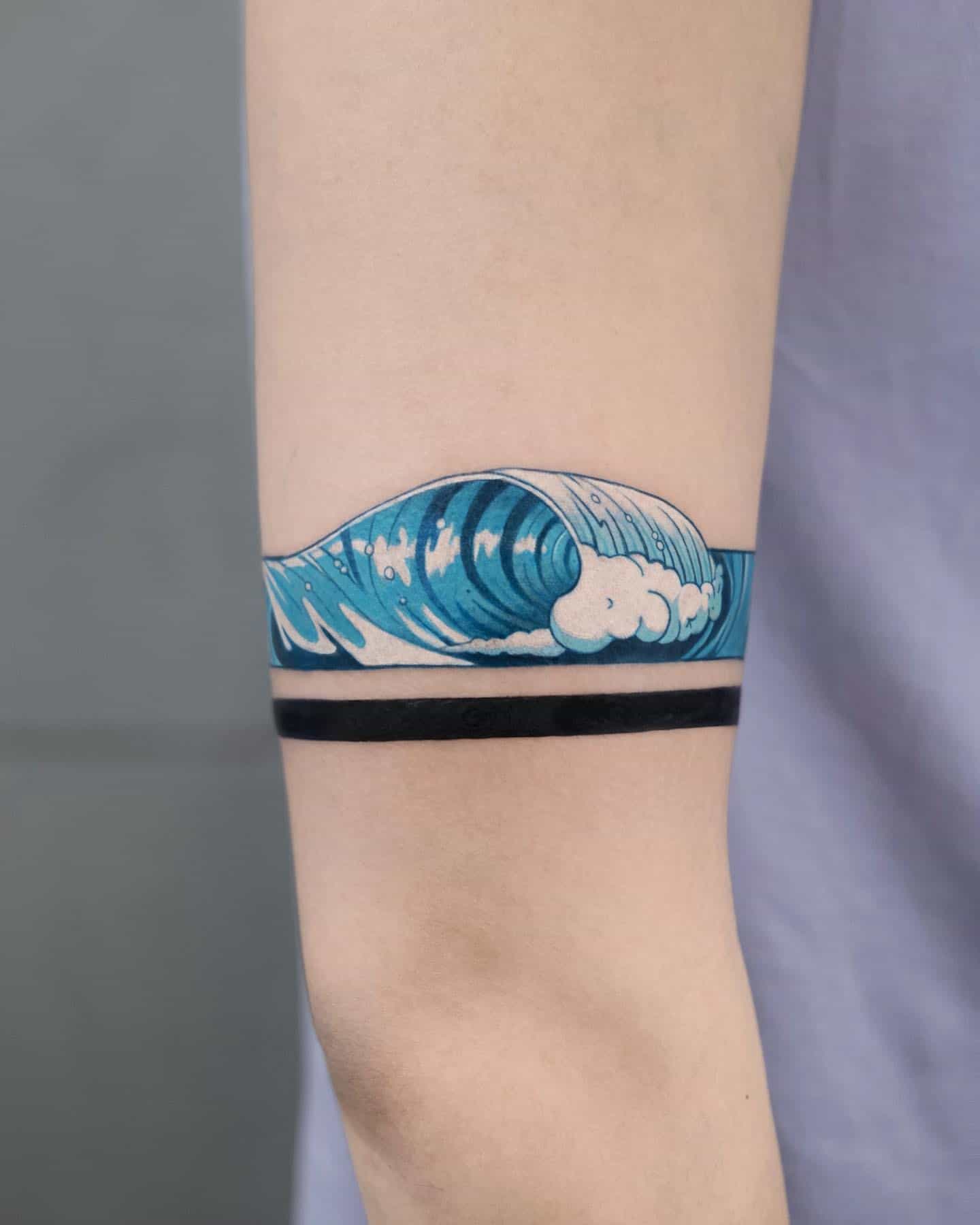 Wave Tattoo Ideas 6