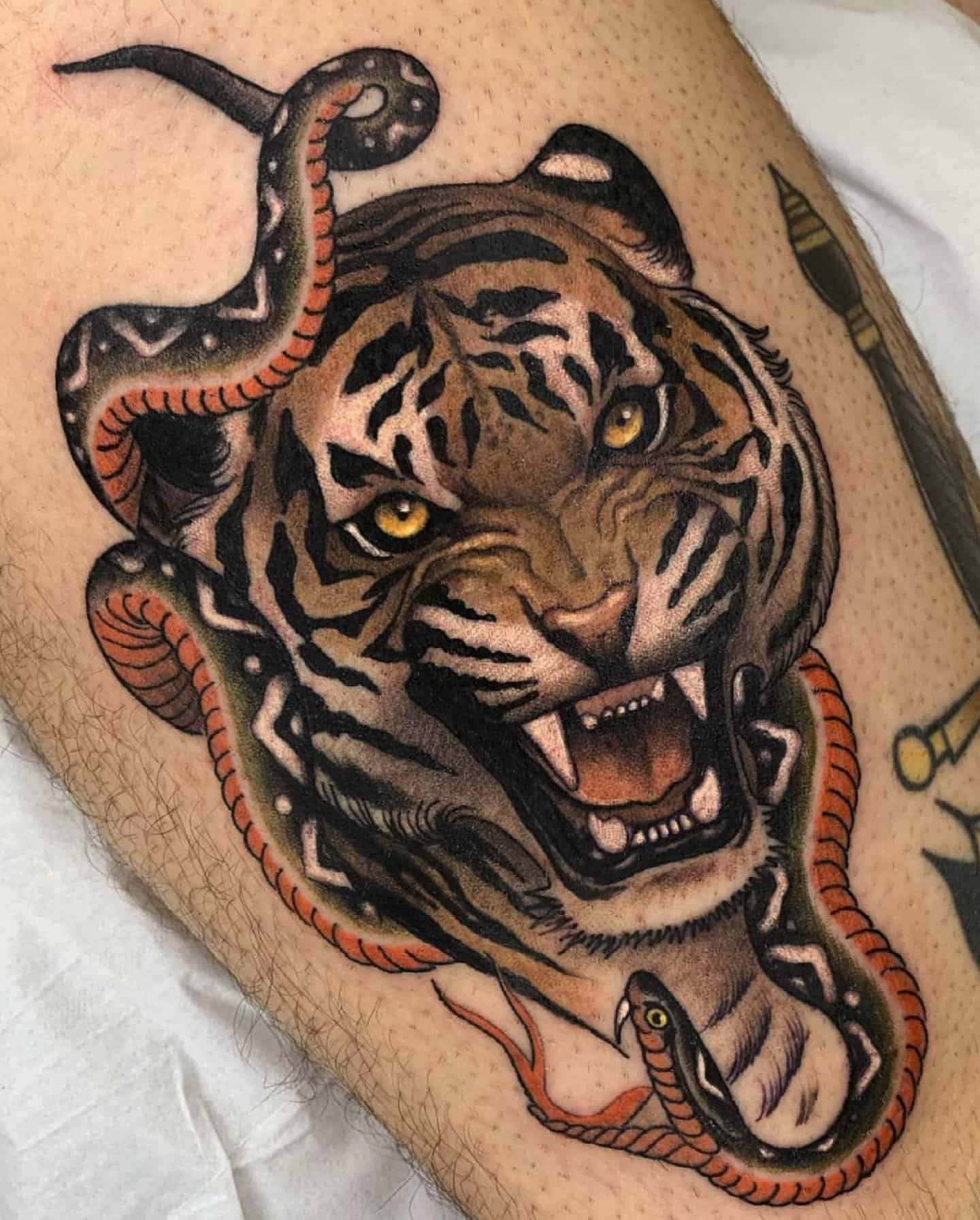 Tiger Tattoo Ideas 15