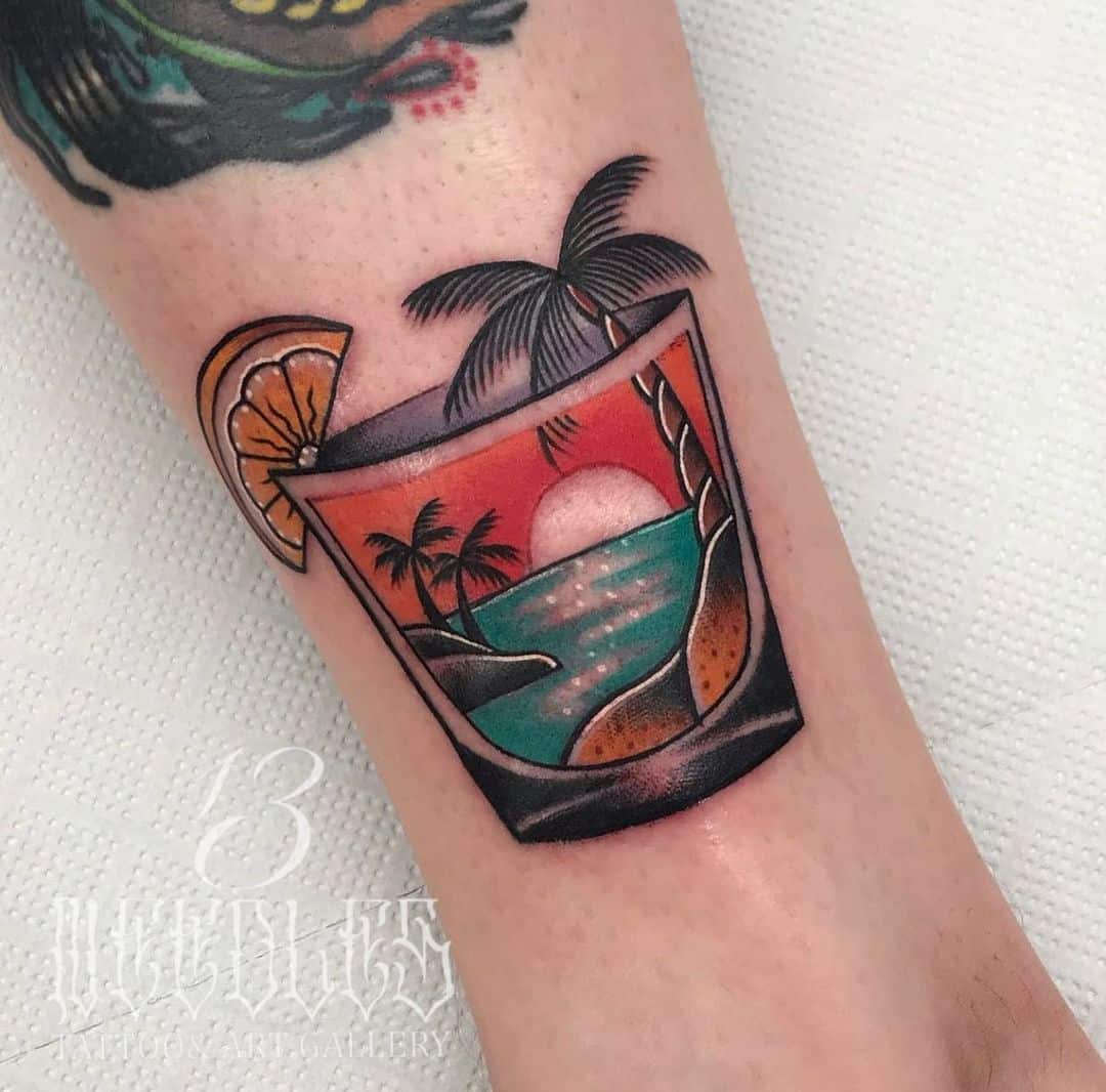 Palm Tree Tattoo Ideas 16