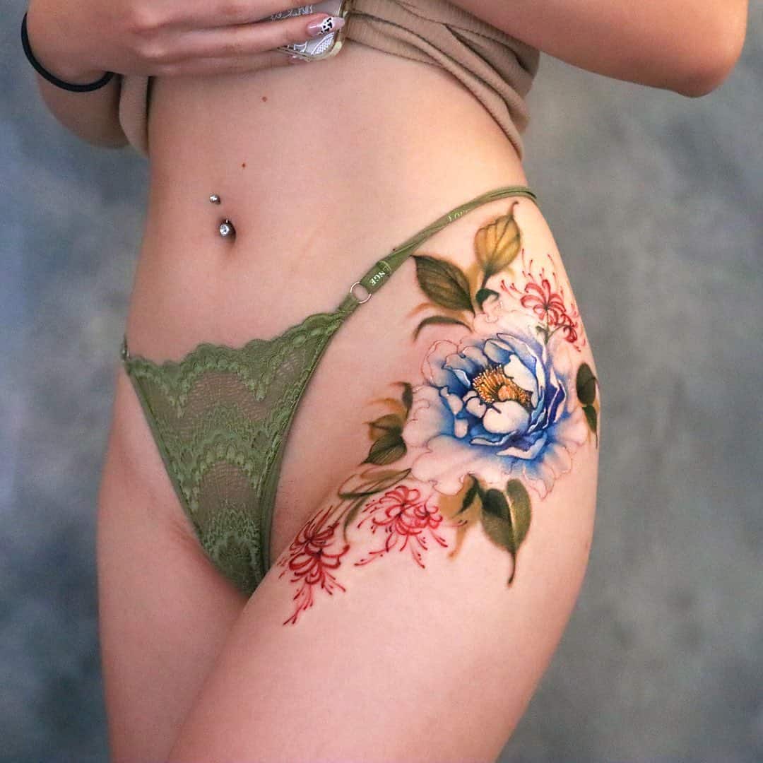 Flower Tattoo Ideas 37