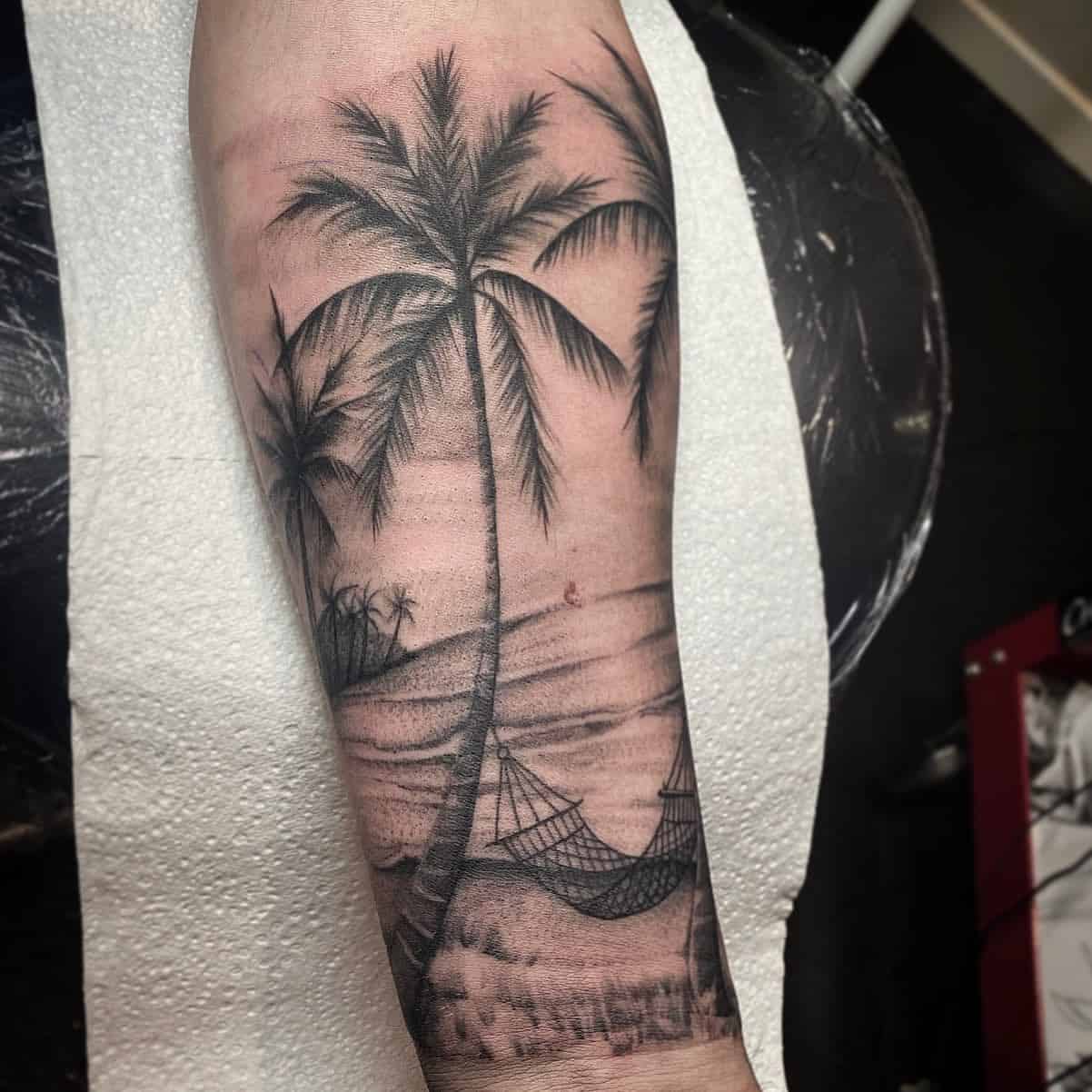 Palm Tree Tattoo Ideas 22
