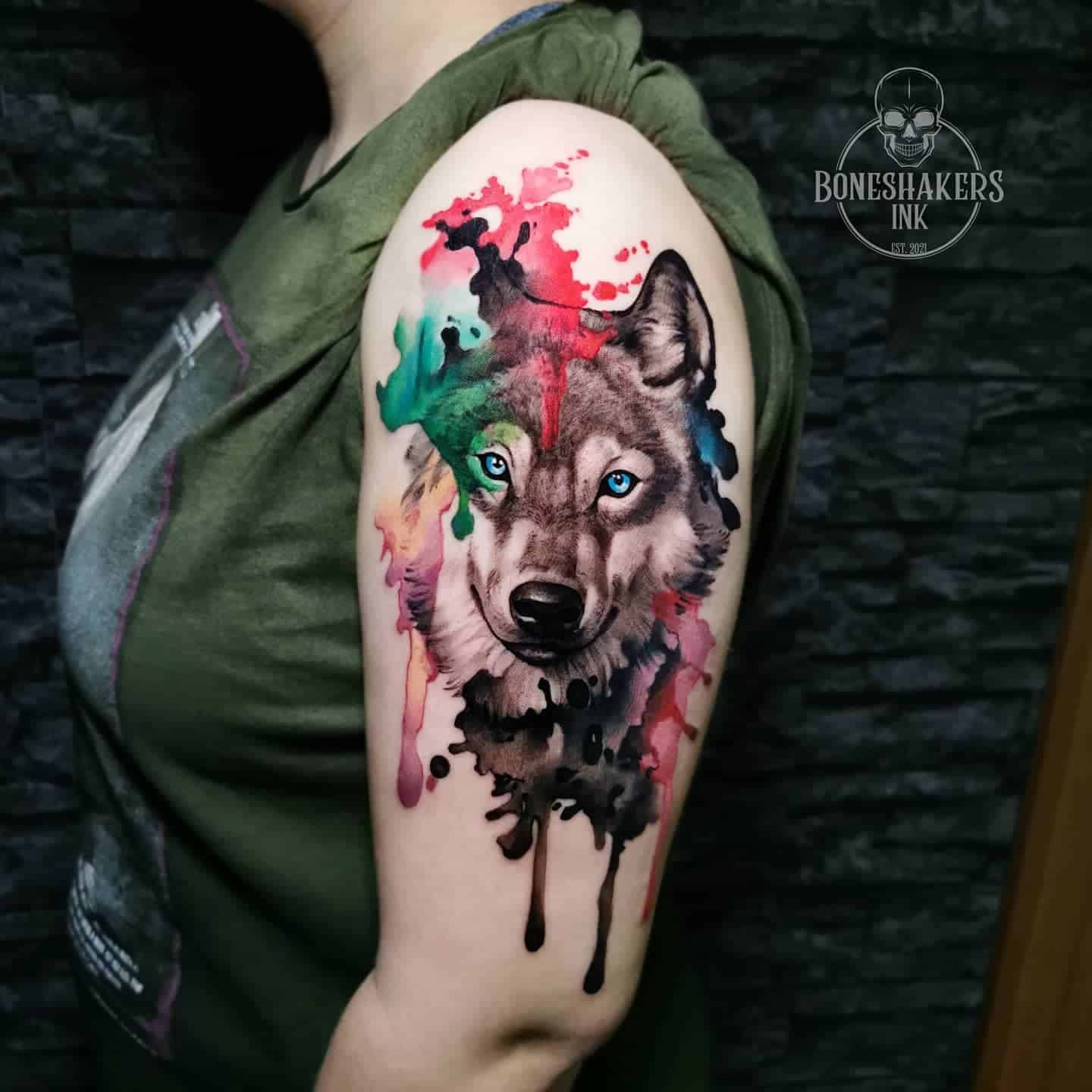 Wolf Tattoo Ideas 1