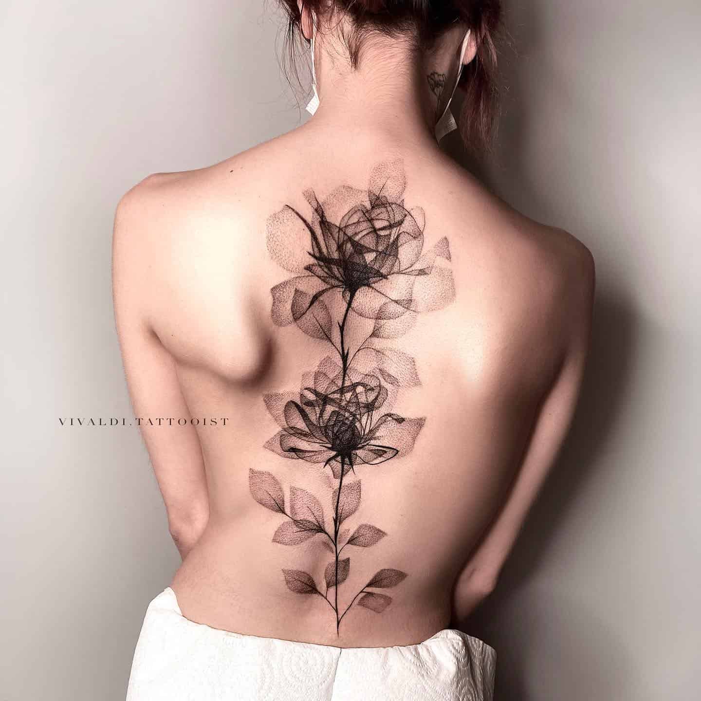 Spine Tattoo Ideas 19