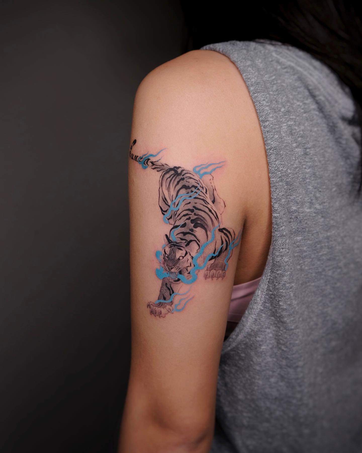 Tiger Tattoo Ideas 23