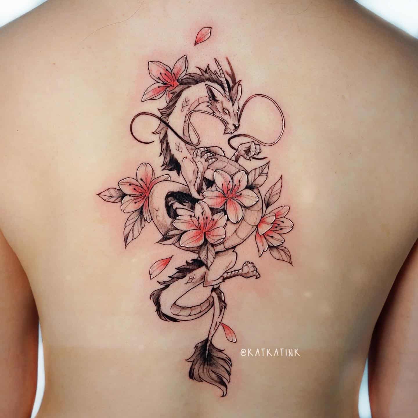 Cherry Blossom Tattoo Ideas 17