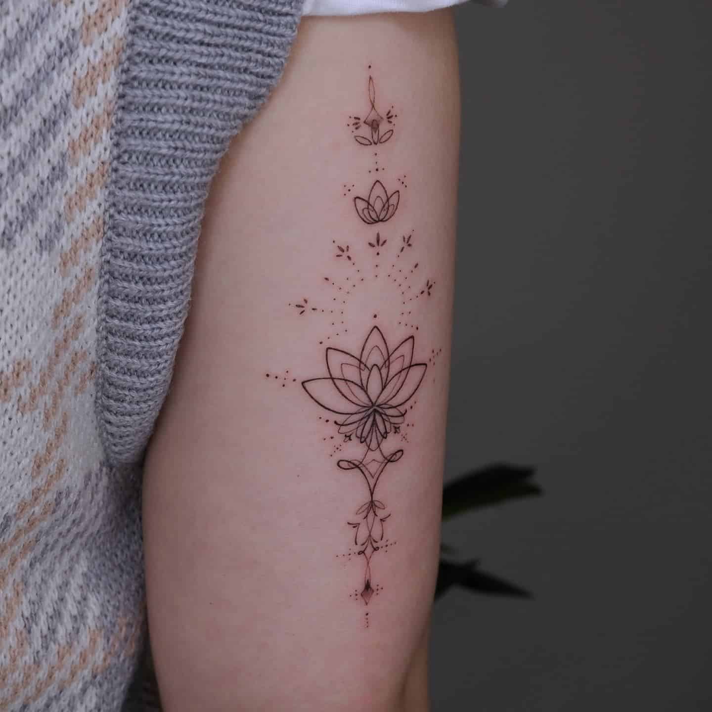Lotus Tattoo Ideas 8