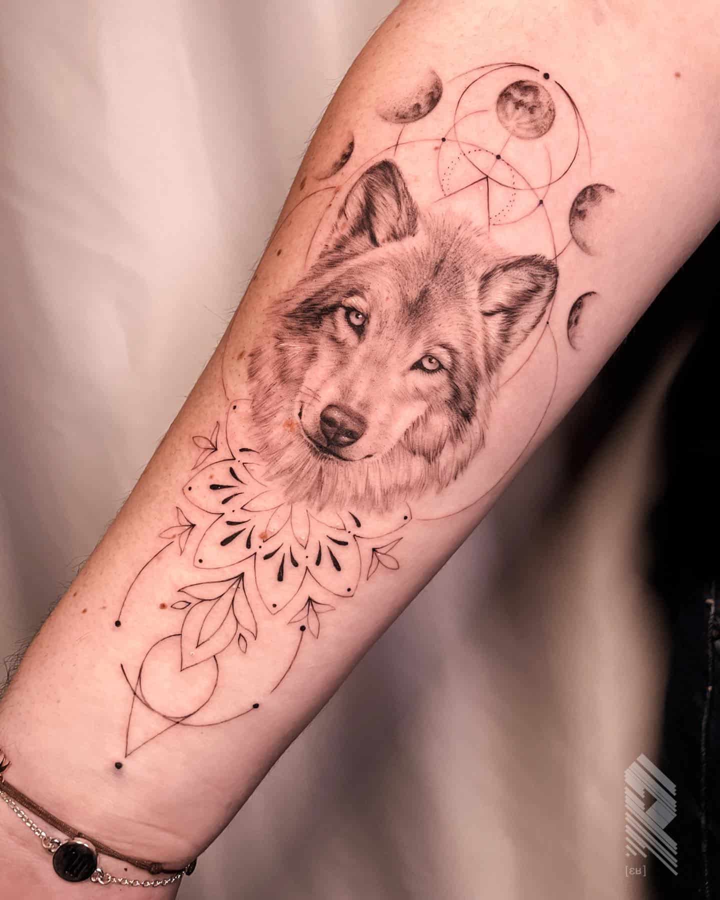 Wolf Tattoo Ideas 7