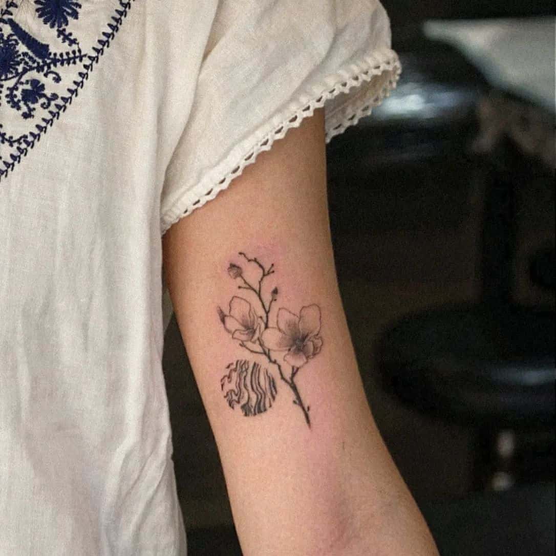 Cherry Blossom Tattoo Ideas 8