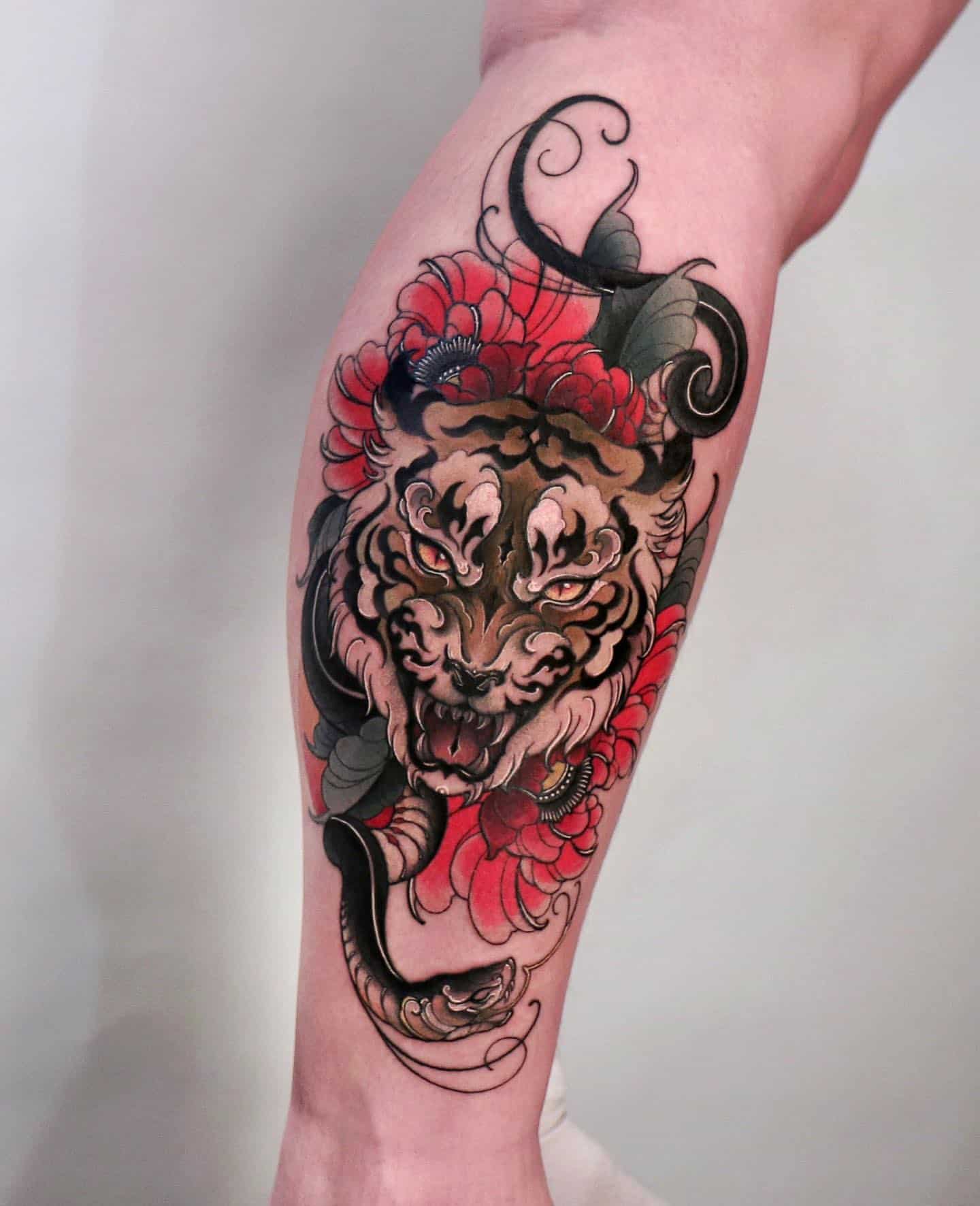 Tiger Tattoo Ideas 37