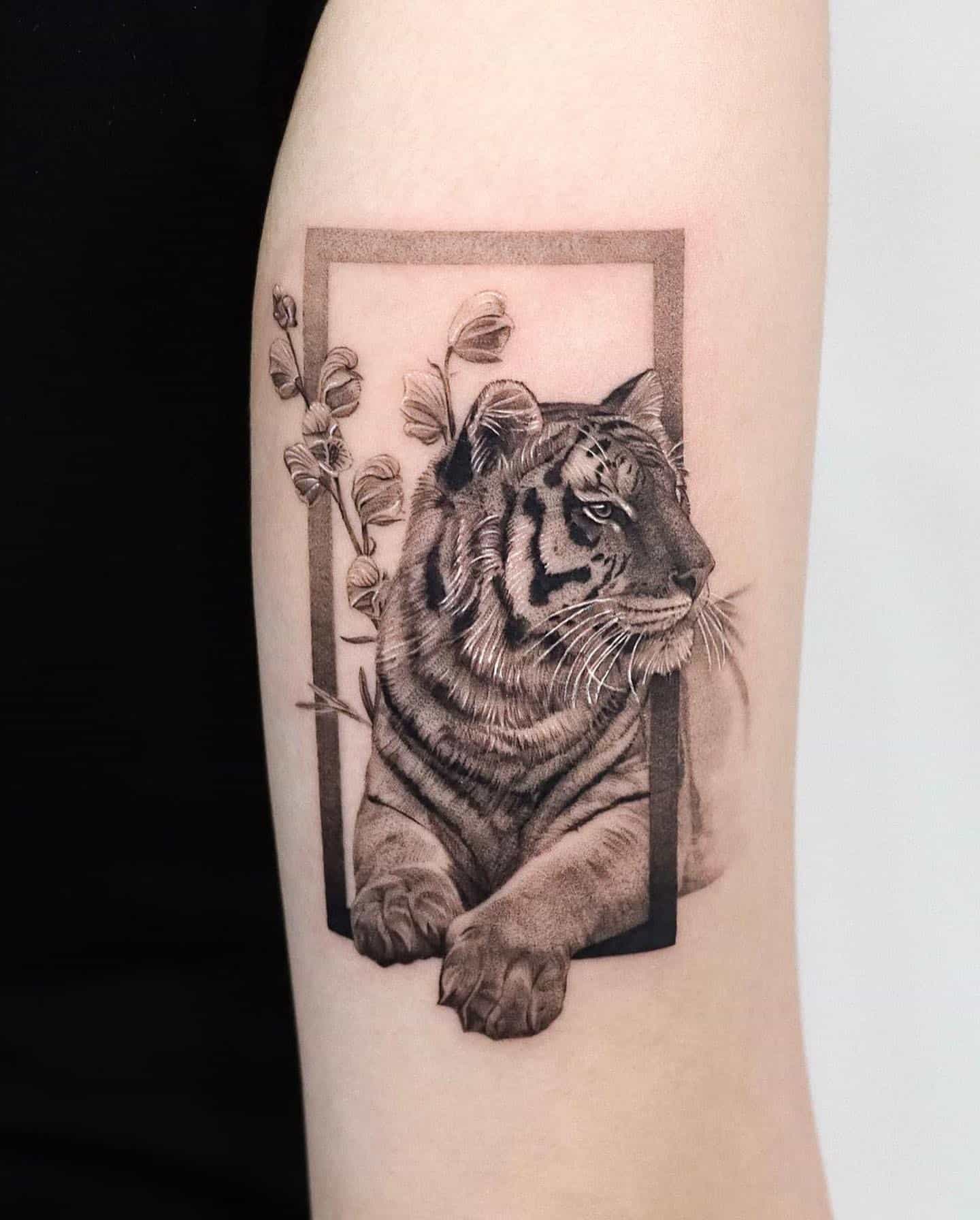 Tiger Tattoo Ideas 38