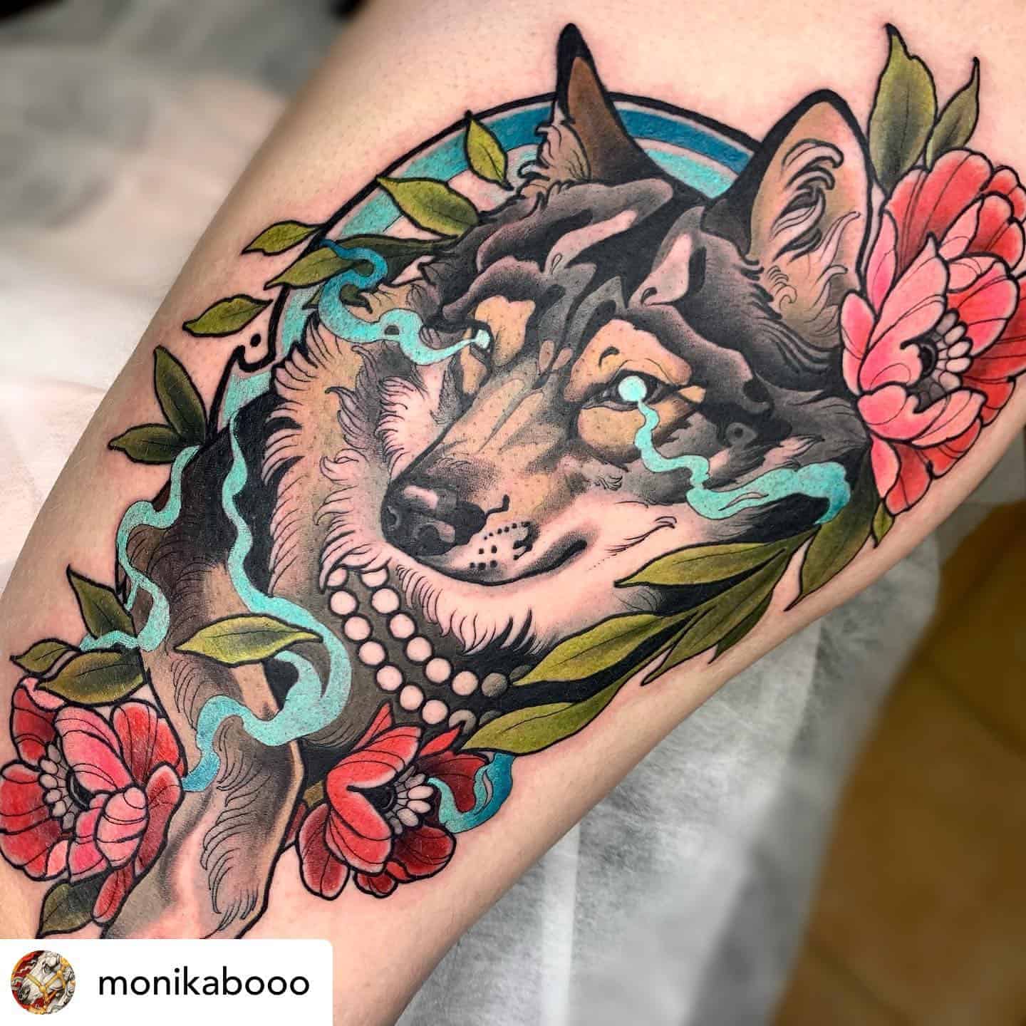 Wolf Tattoo Ideas 5
