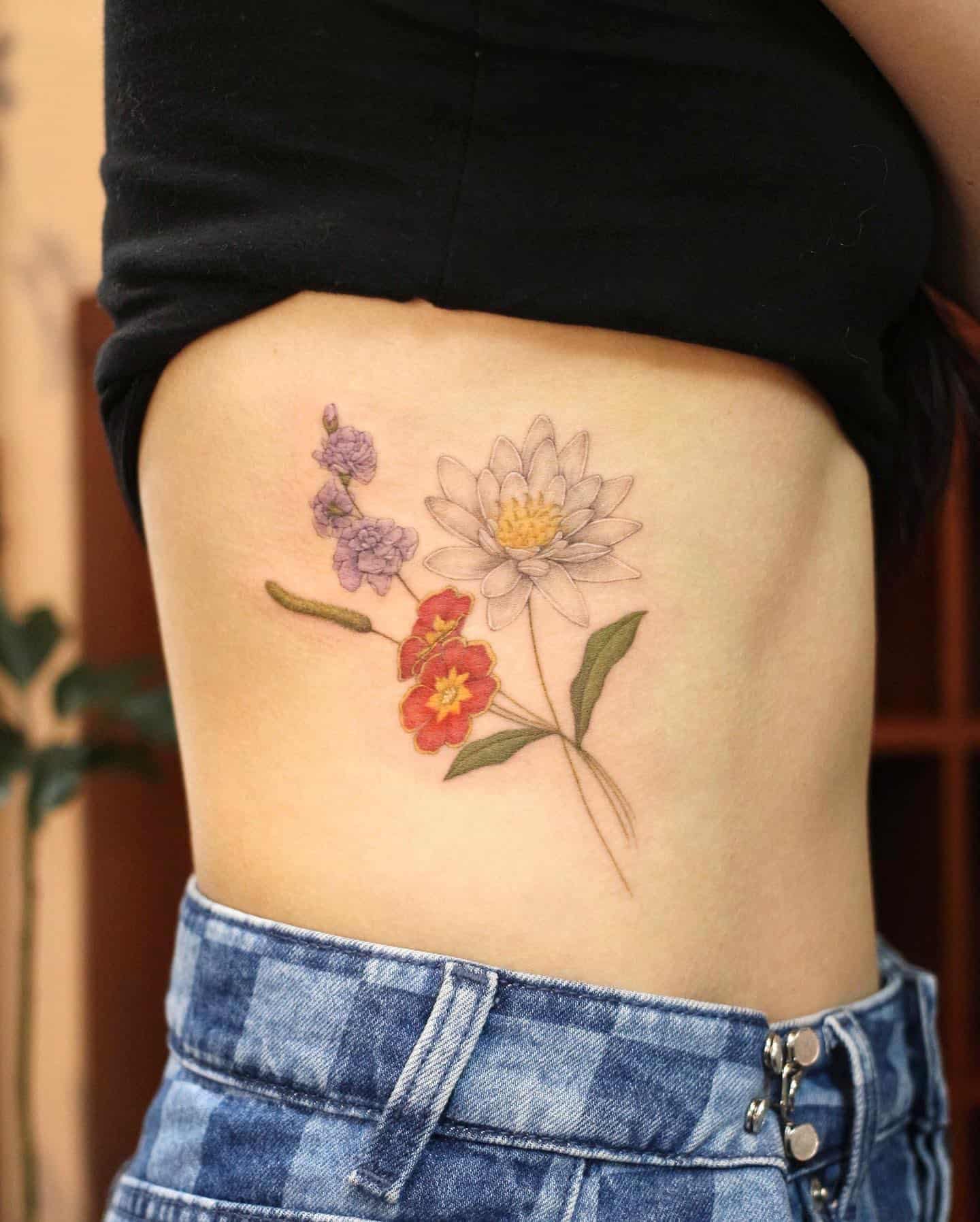 Lotus Tattoo Ideas 17