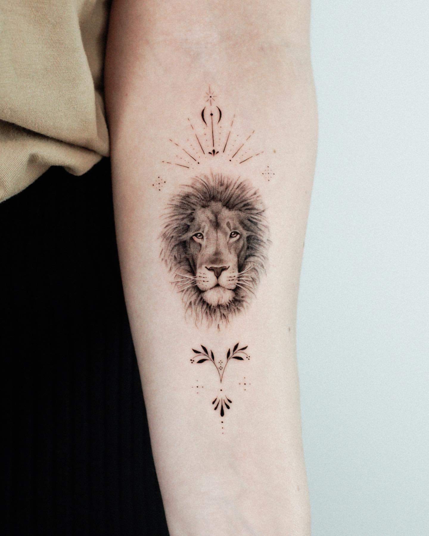 Lion Tattoo Ideas 1