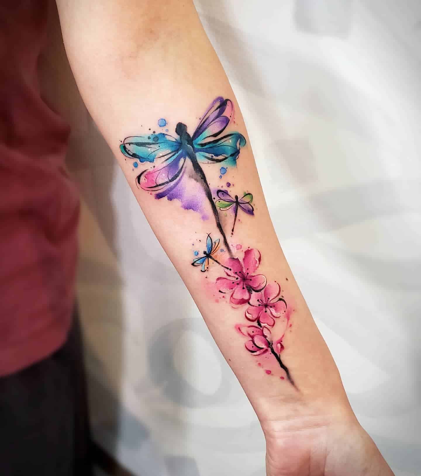 Cherry Blossom Tattoo Ideas 4