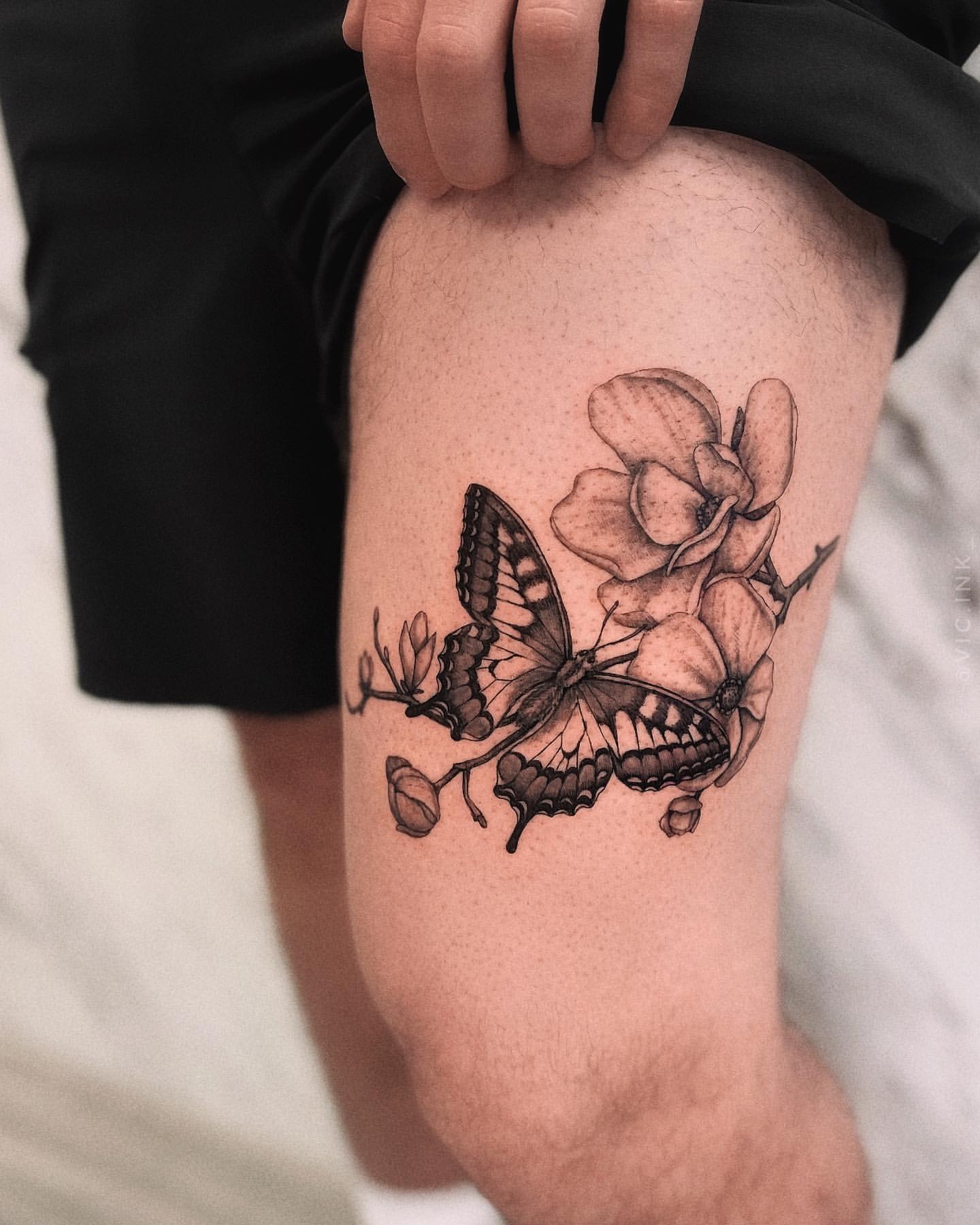 Butterfly Tattoos for Men 19
