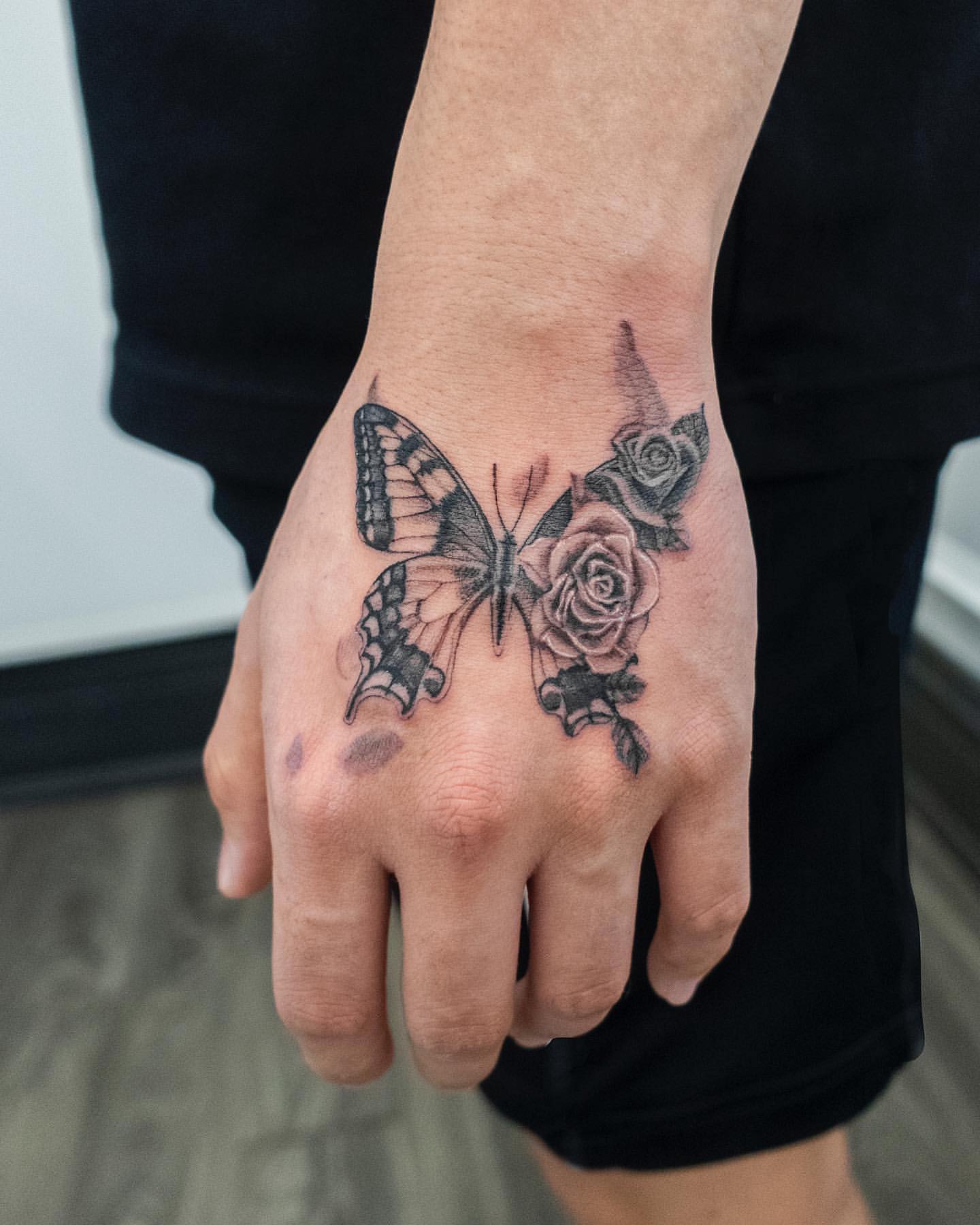 Butterfly Tattoos for Men 21