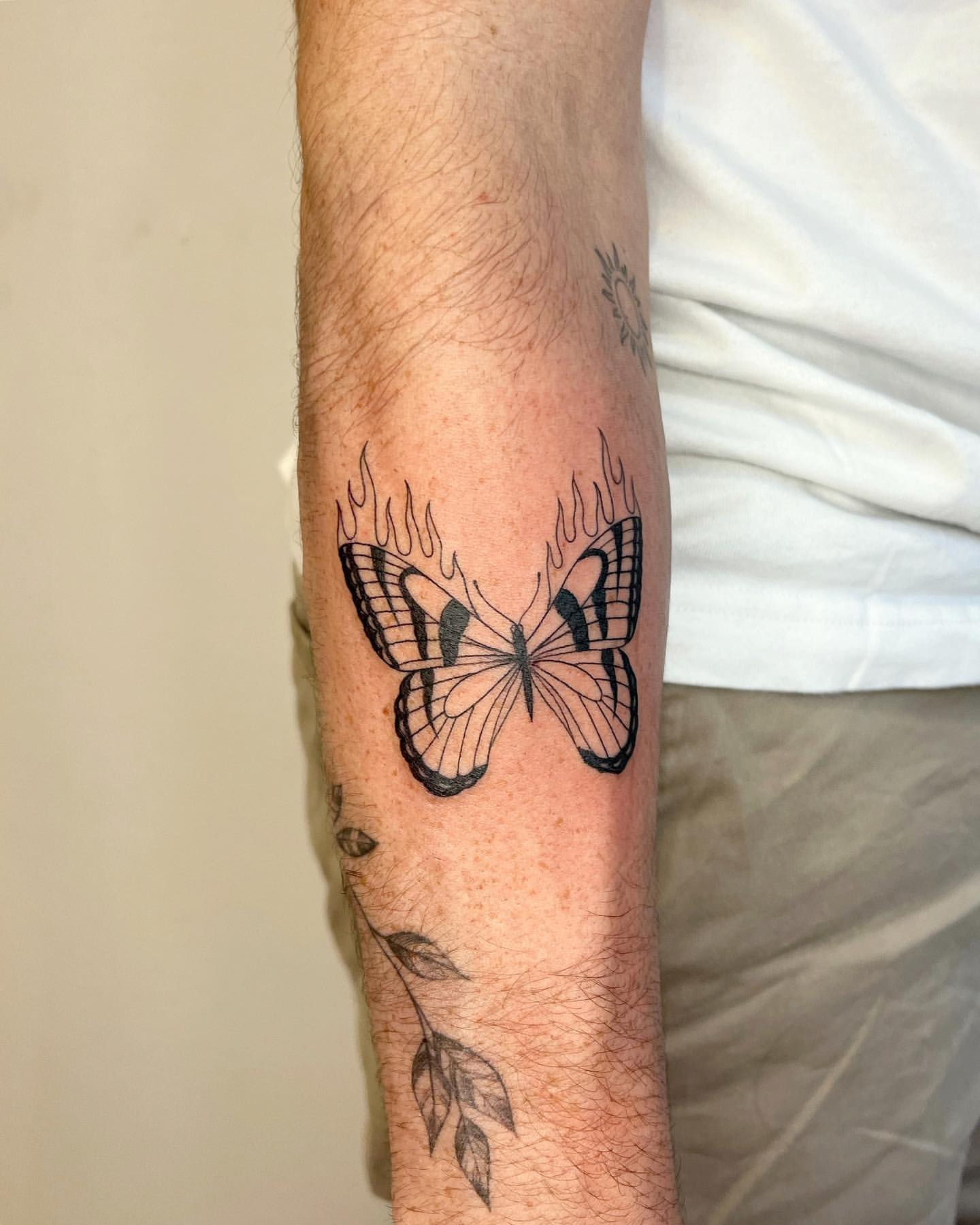 Butterfly Tattoos for Men 33