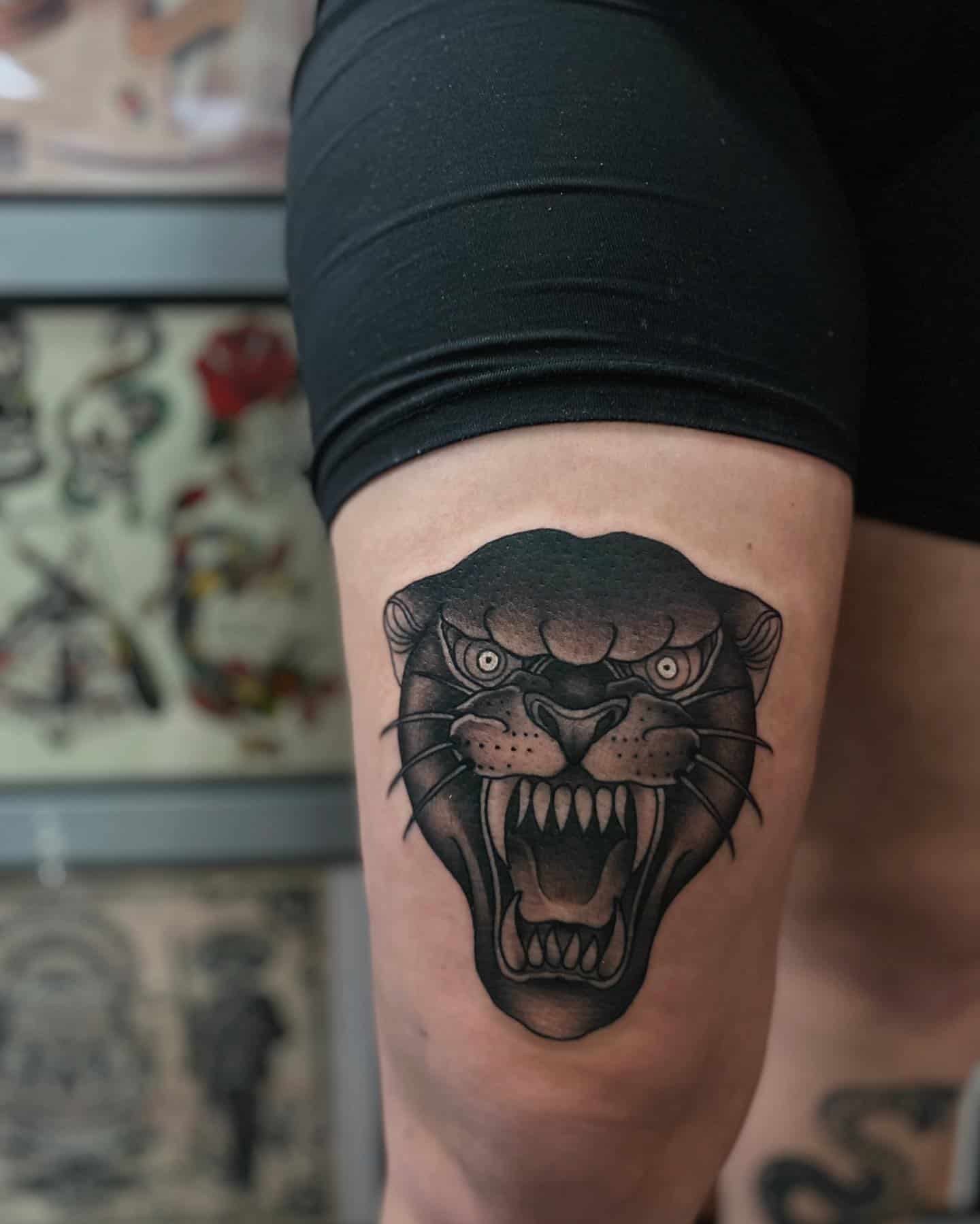 Panther Tattoo Ideas 2