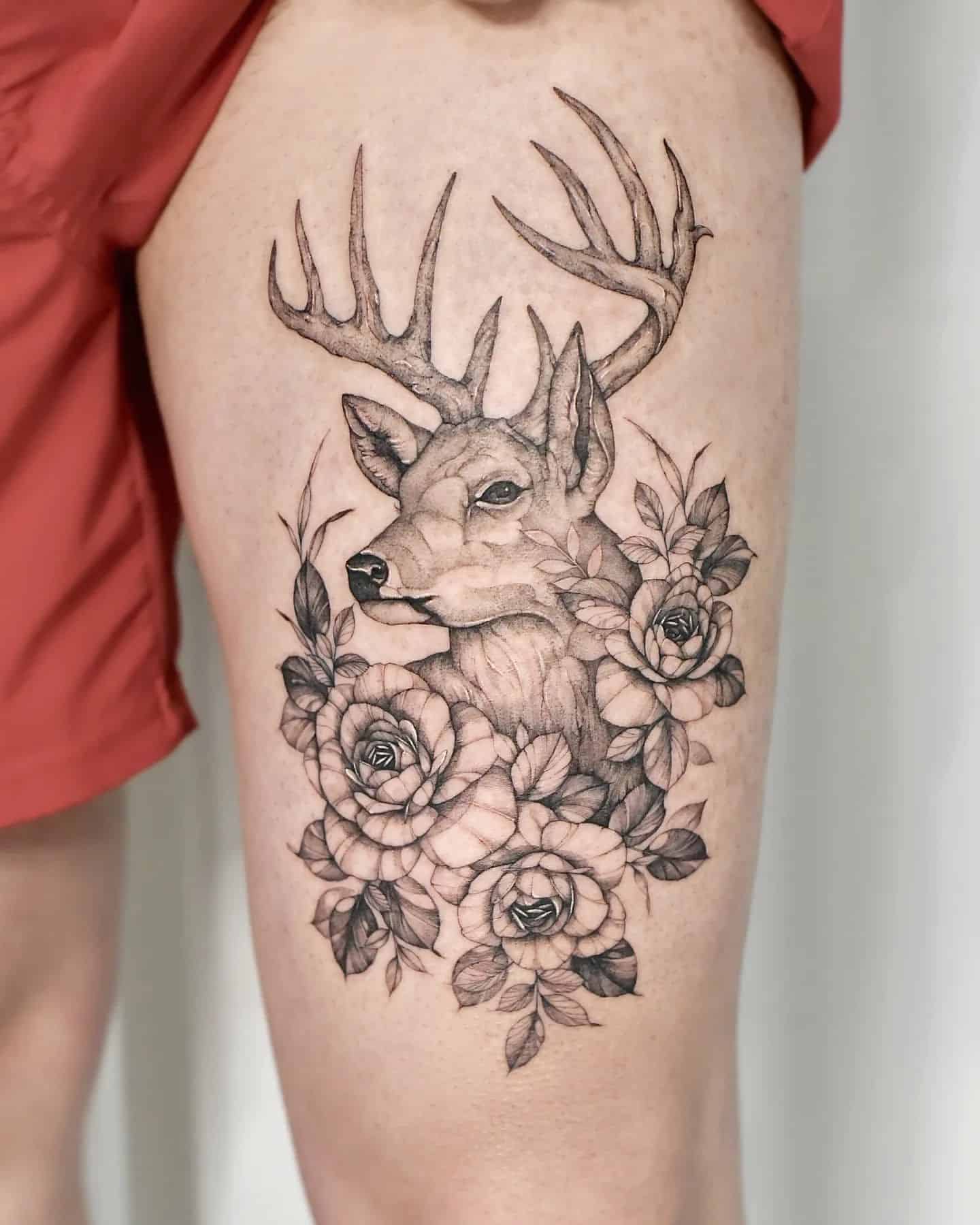 Deer Tattoo Ideas 2