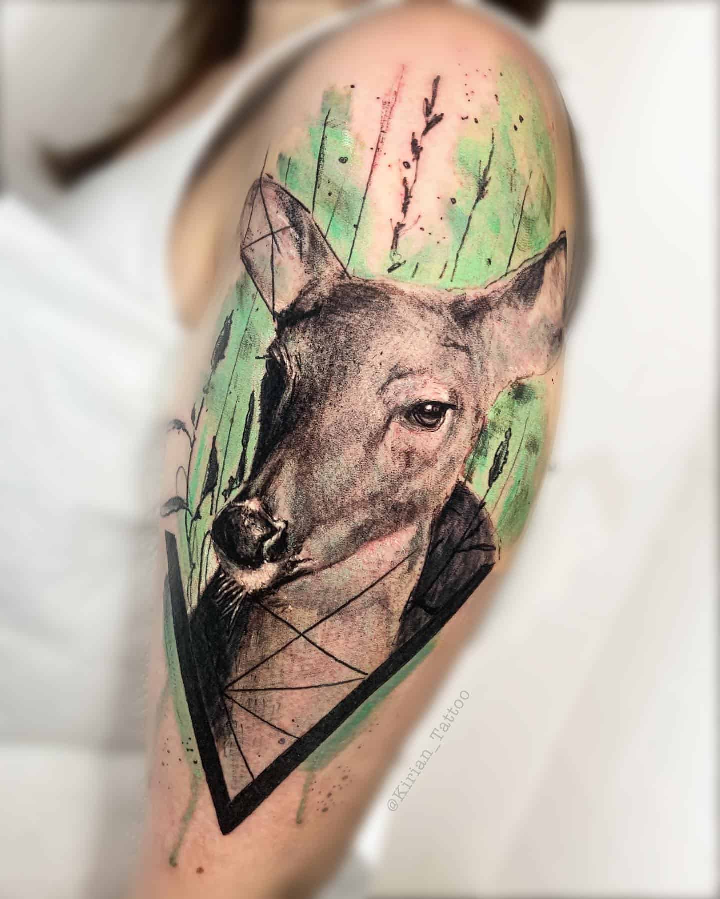 Deer Tattoo Ideas 1