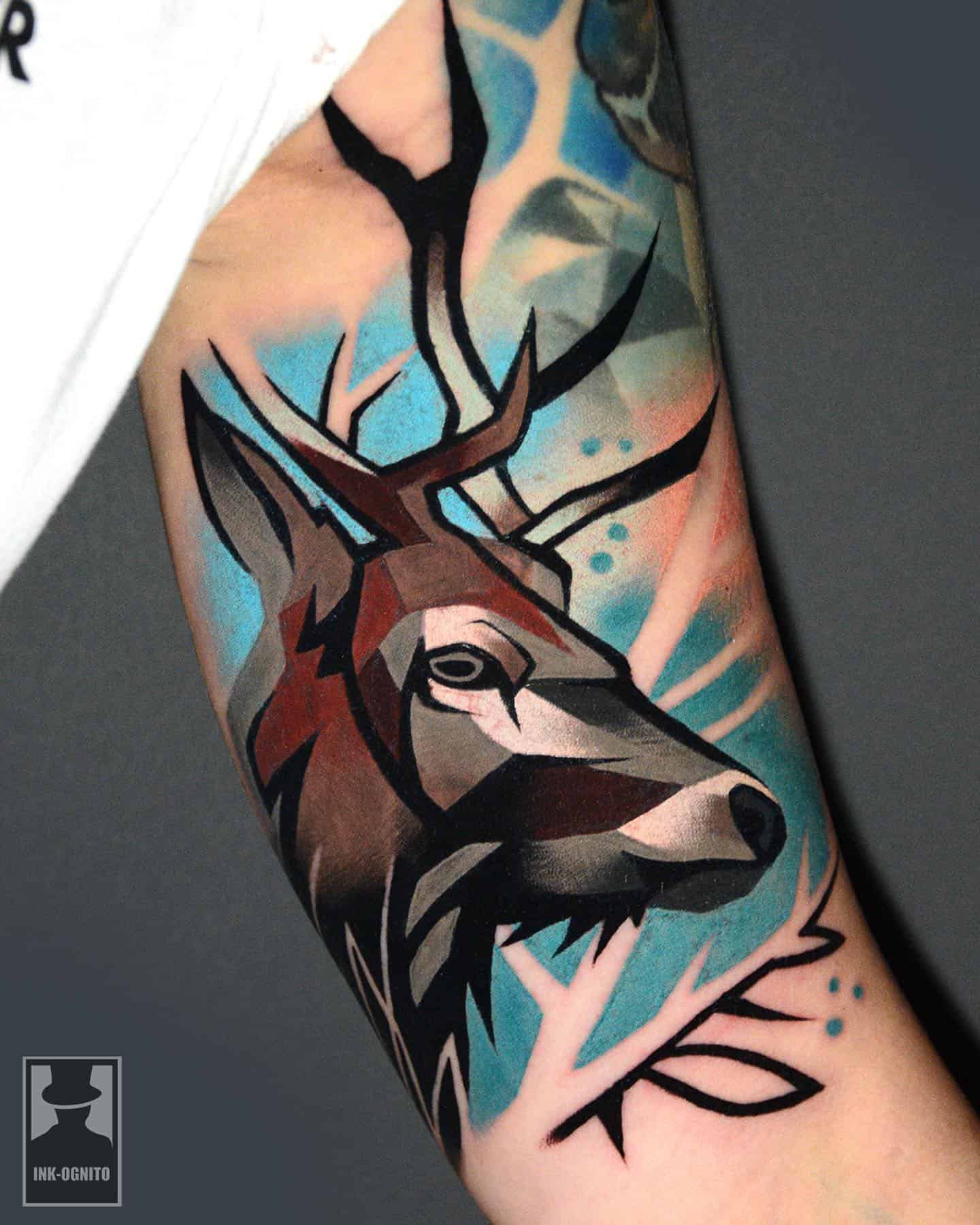 Deer Tattoo Ideas 8