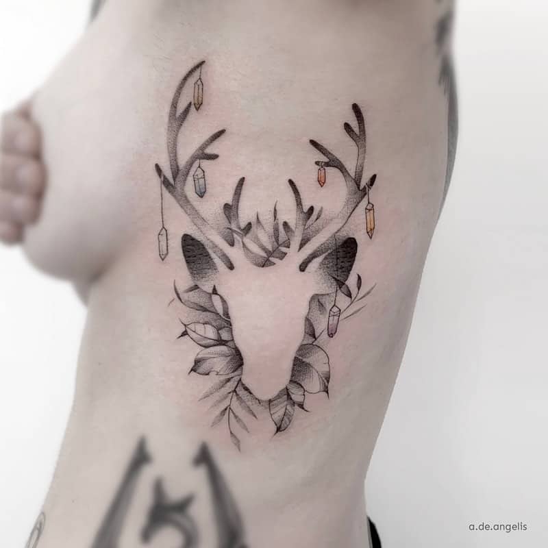 Deer Tattoo Ideas 11