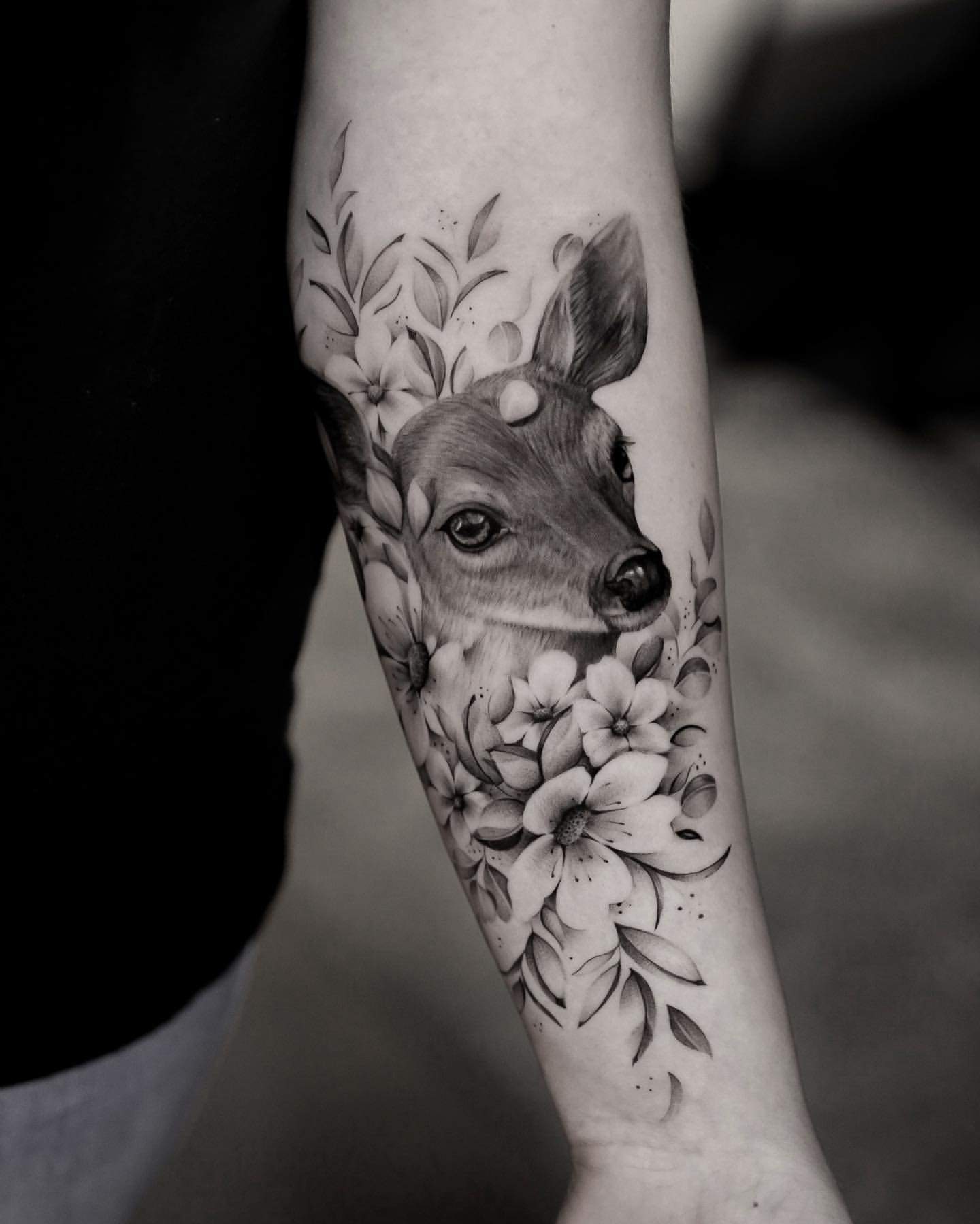 Deer Tattoo Ideas 18