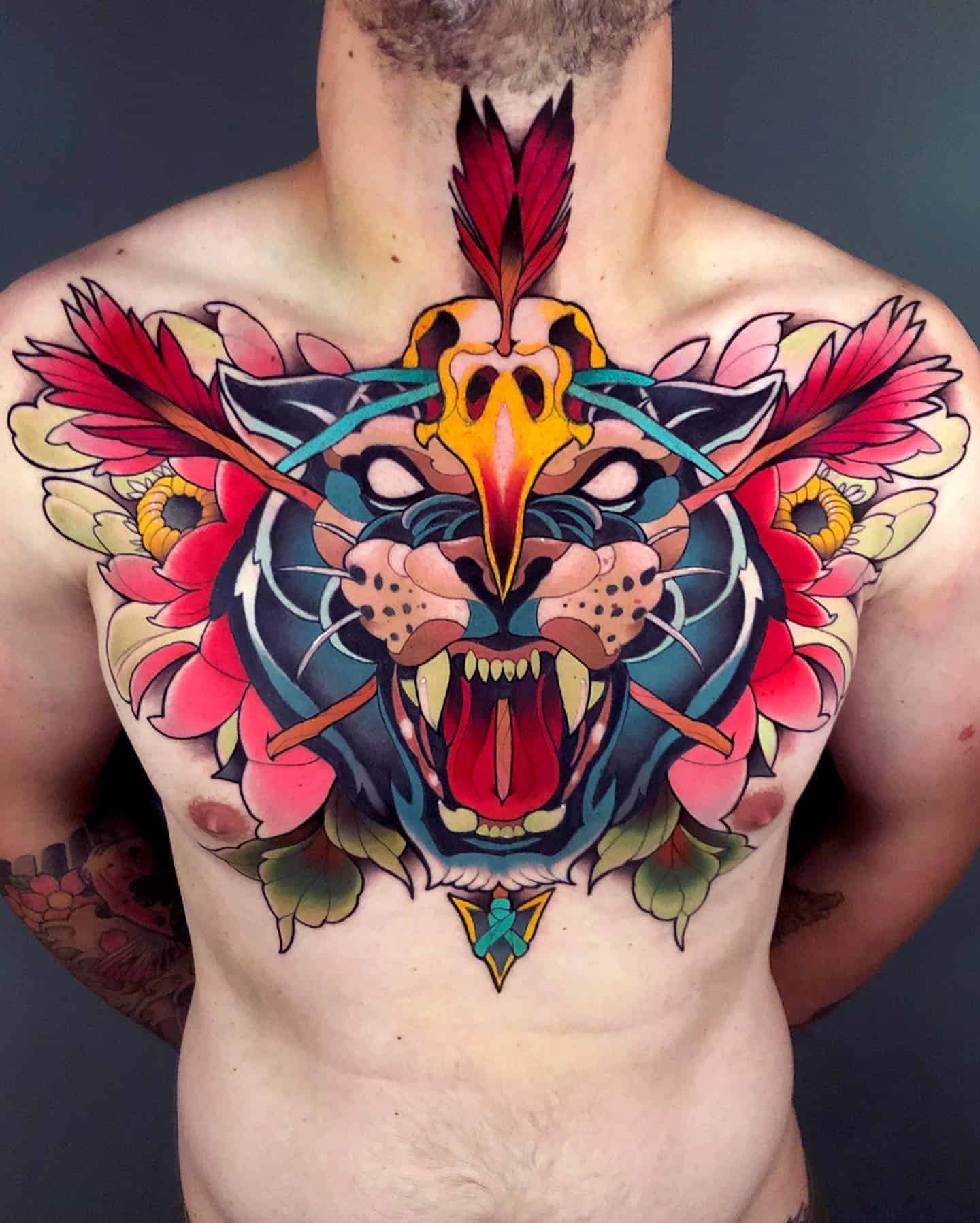 Panther Tattoo Ideas 13