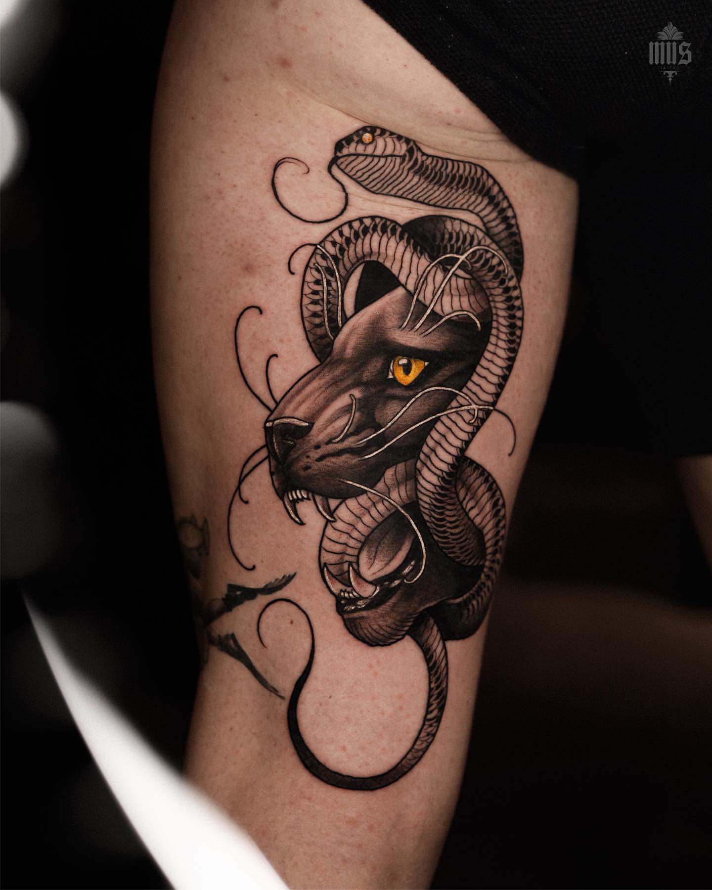 Panther Tattoo Ideas 27