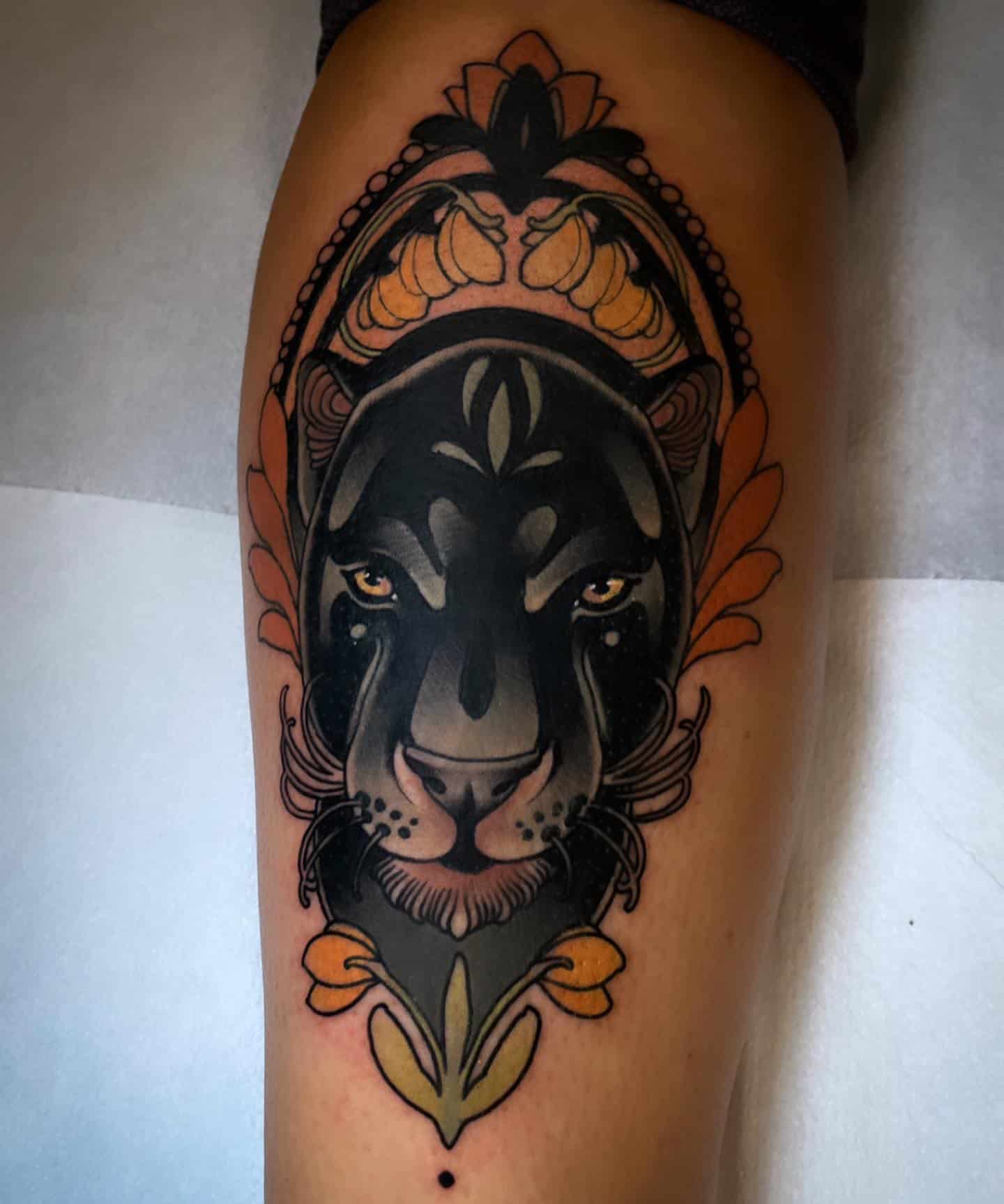 Panther Tattoo Ideas 25