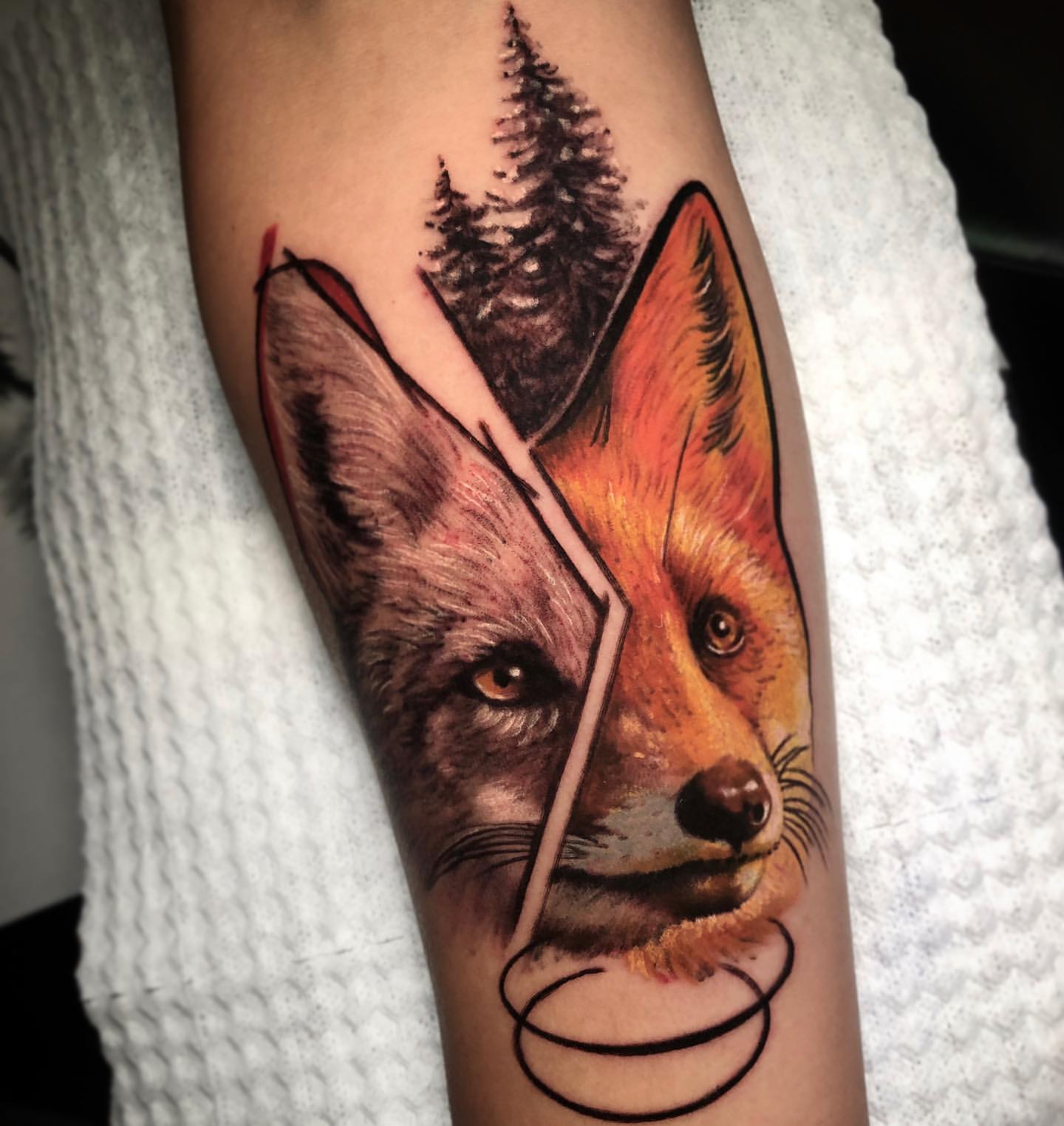Fox Tattoo Ideas 7