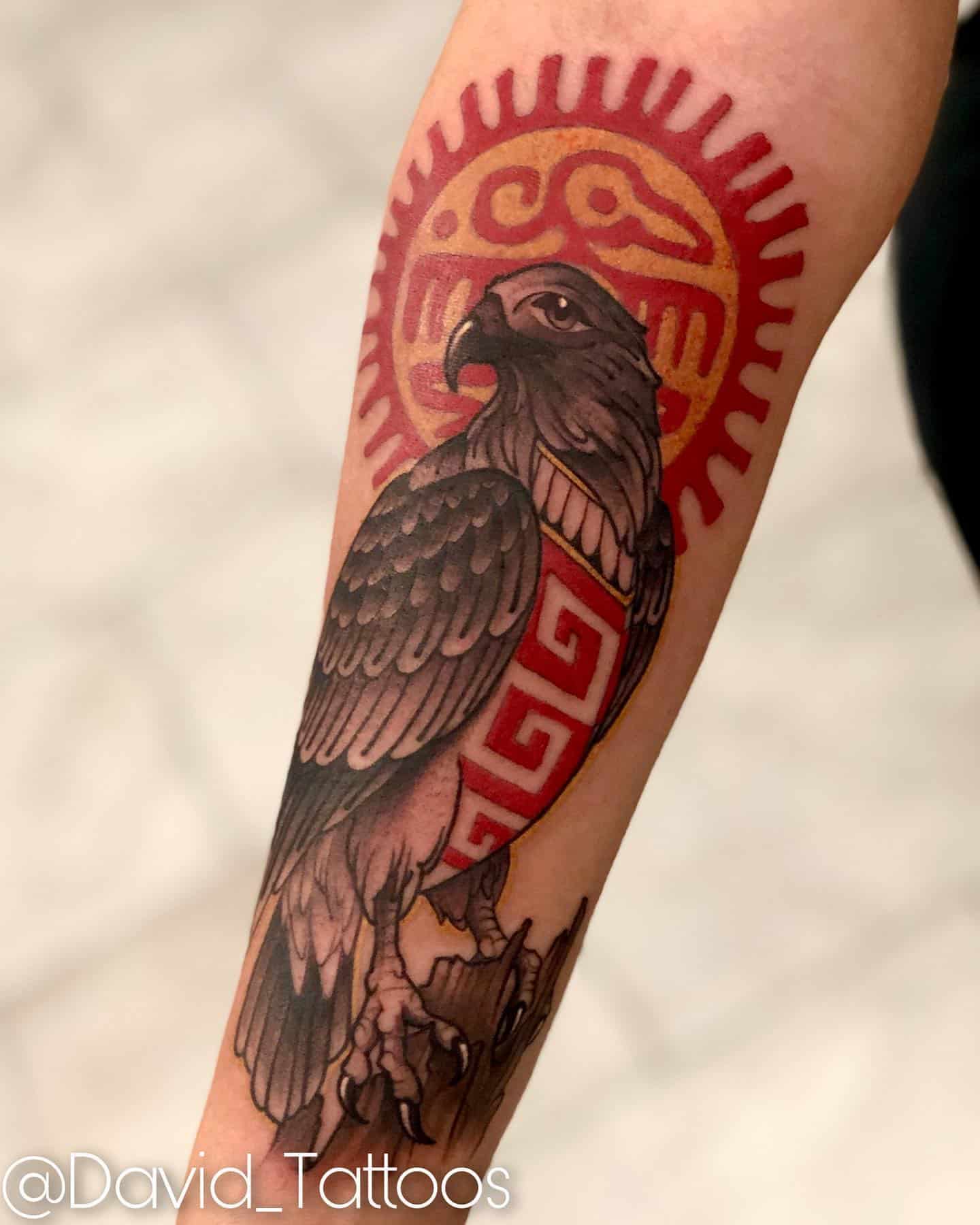 Hawk Tattoo Ideas 12