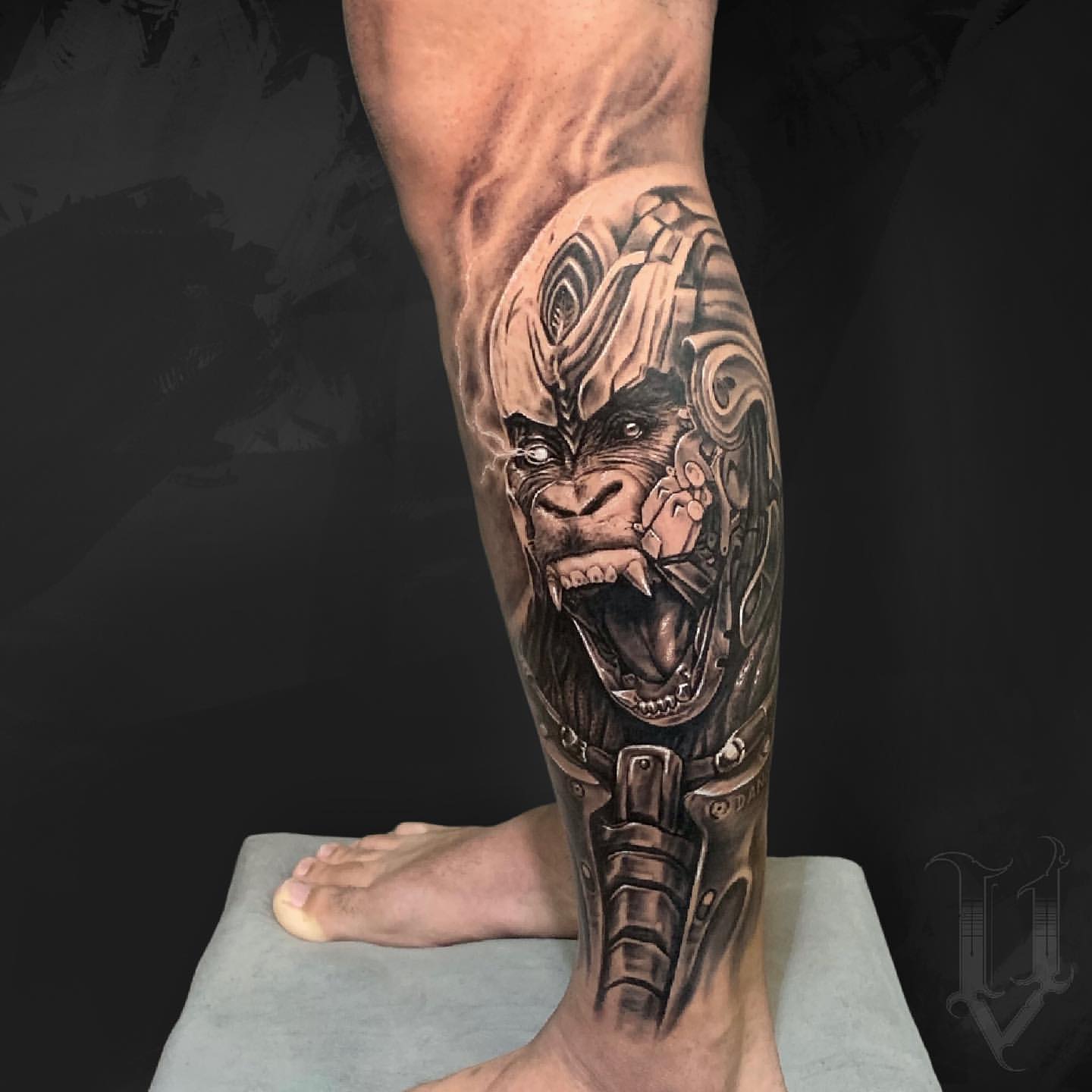 Gorilla Tattoo Ideas 10