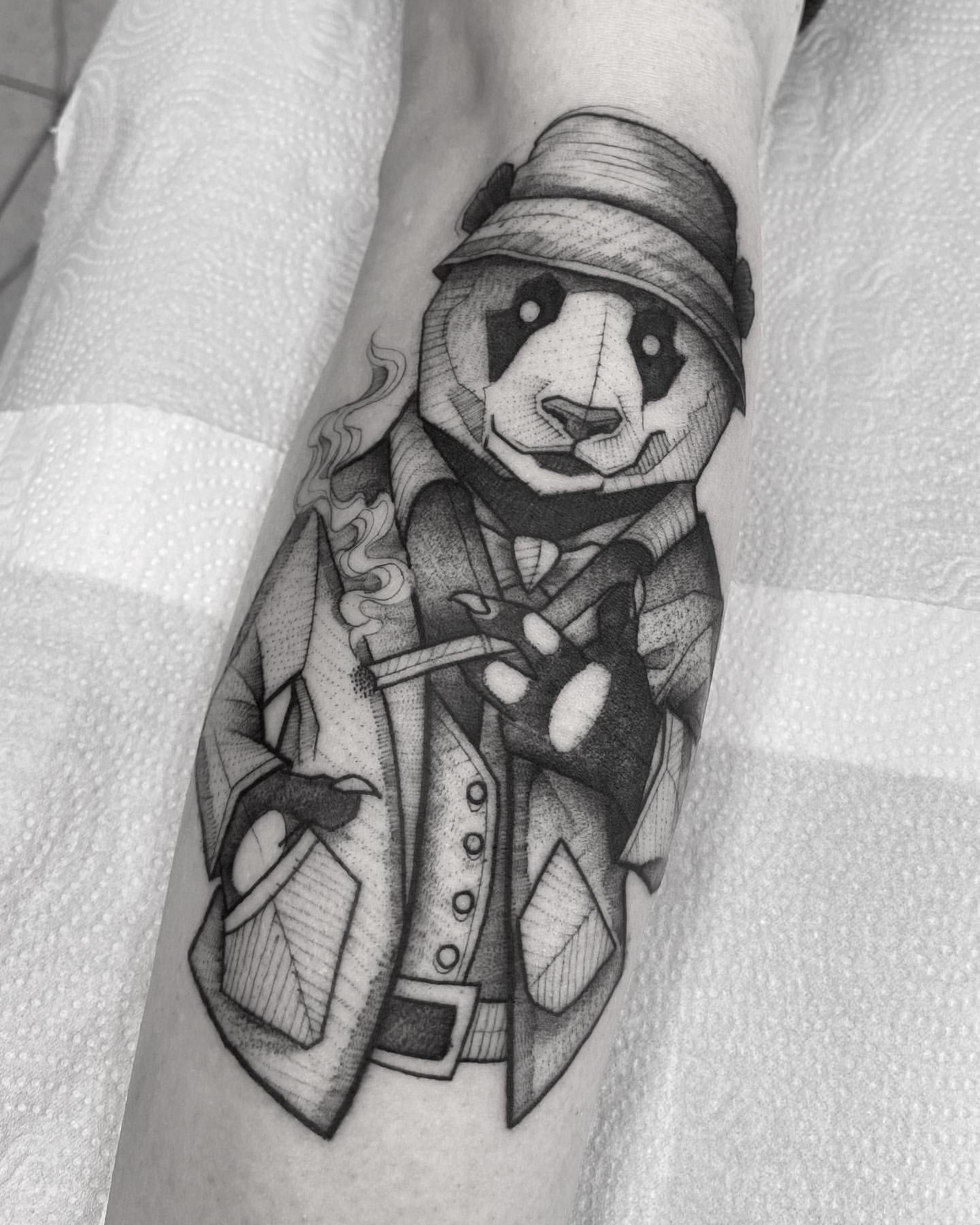 Panda Tattoo Ideas 11