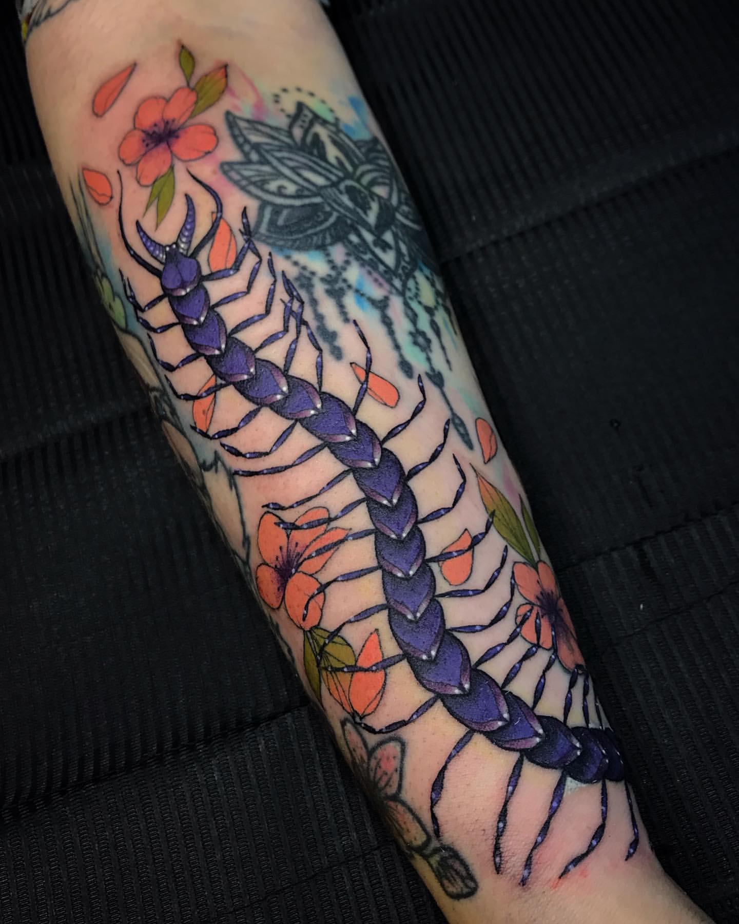 Centipede Tattoo Ideas 8