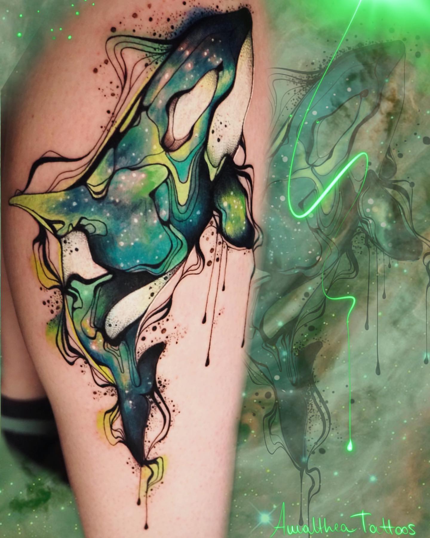 Orca Tattoo Ideas 14