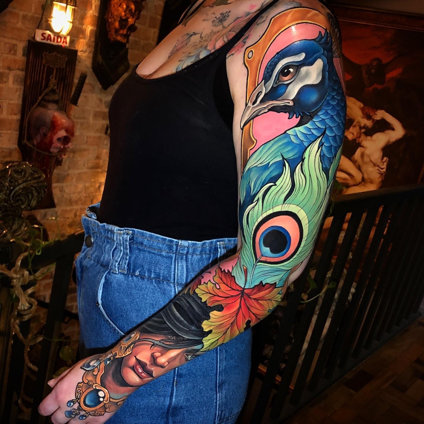 Peacock Tattoo Ideas 12