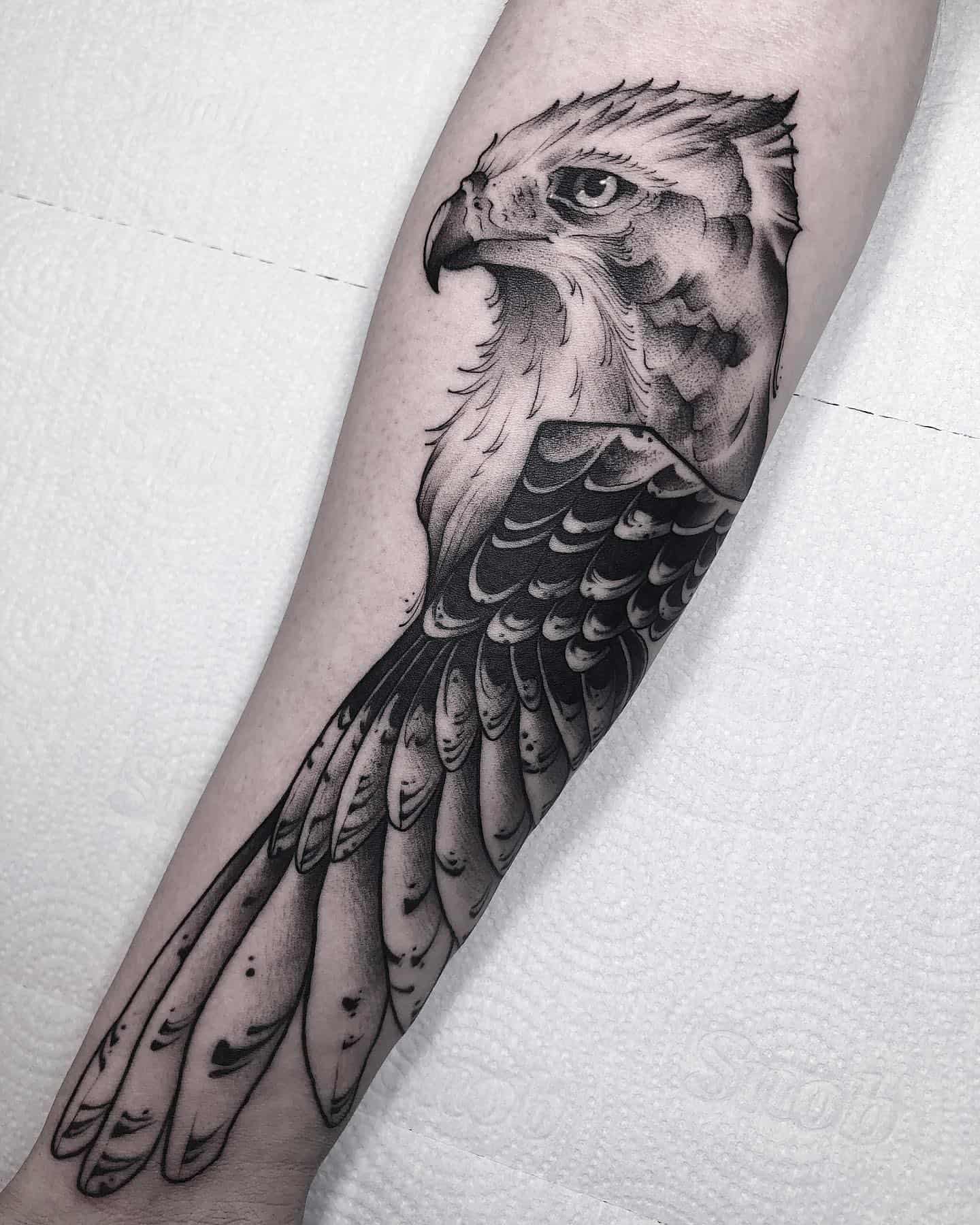 Hawk Tattoo Ideas 33
