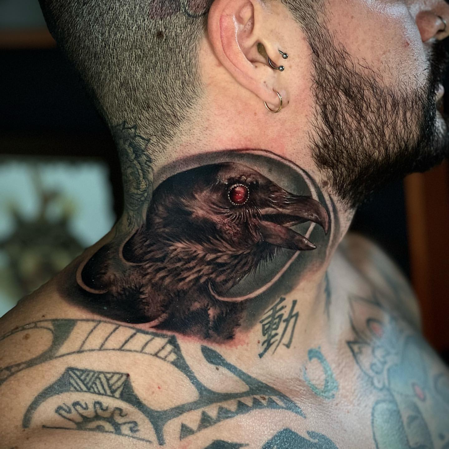 Raven Tattoo Ideas 10