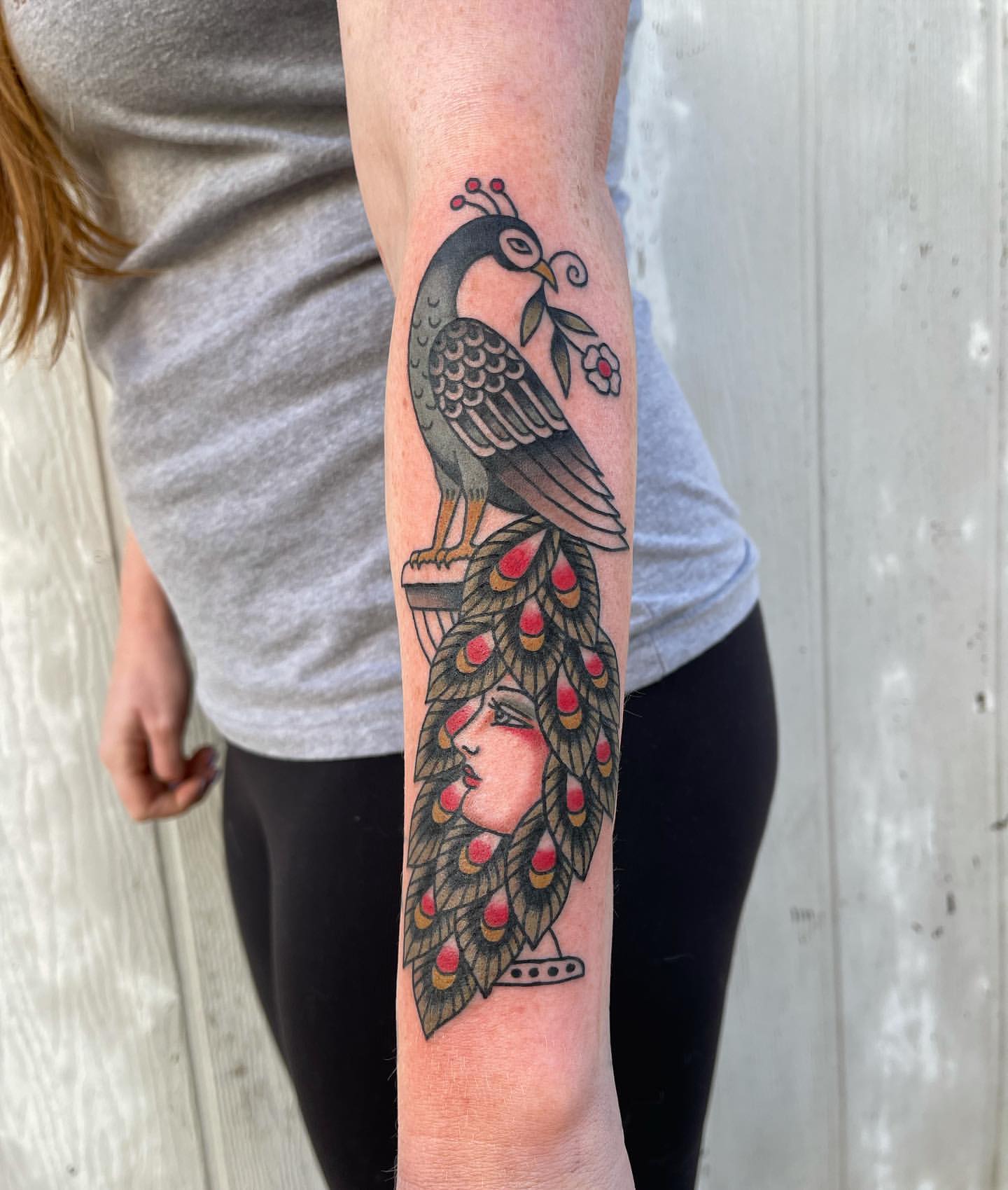 Peacock Tattoo Ideas 19